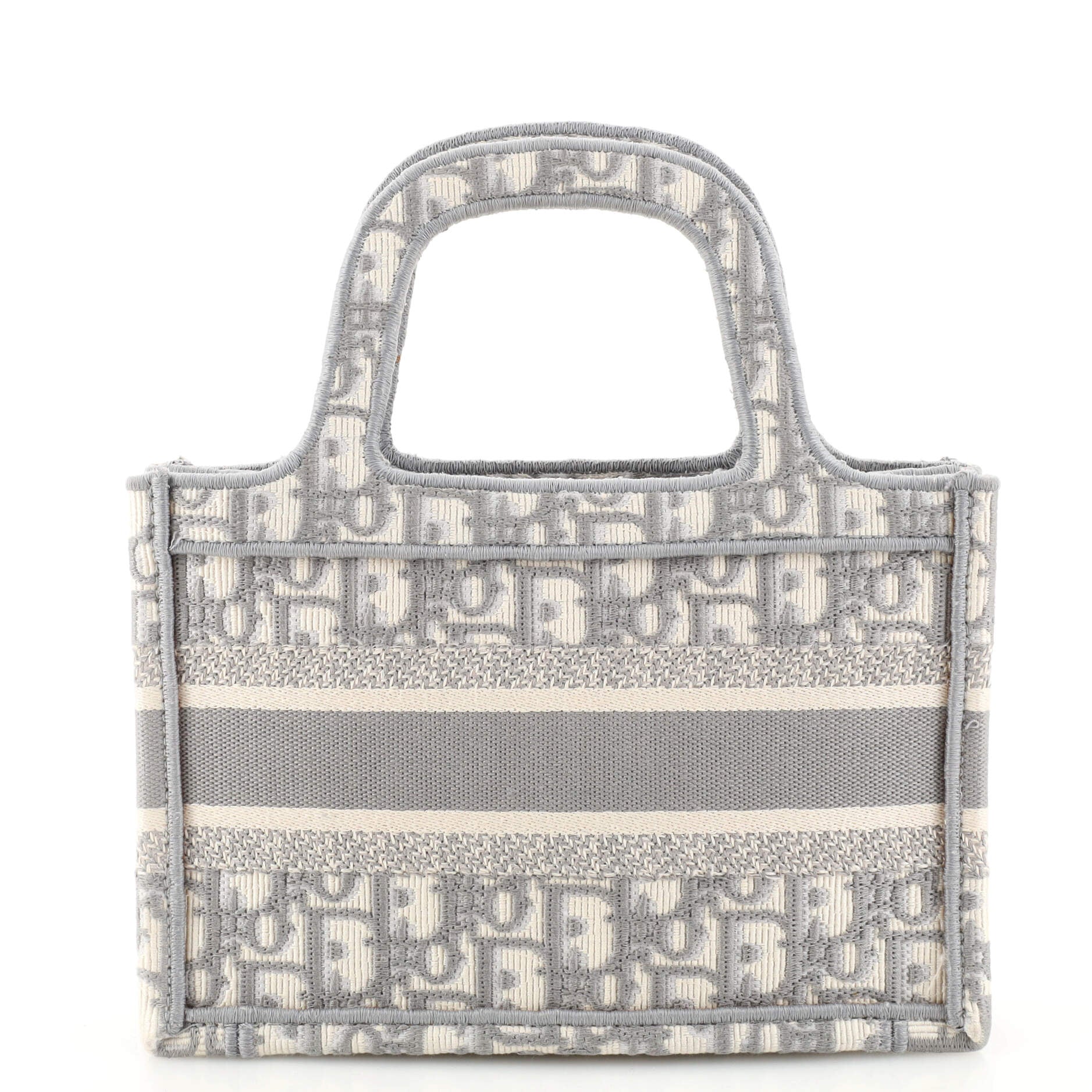 Book Tote Oblique Canvas Mini