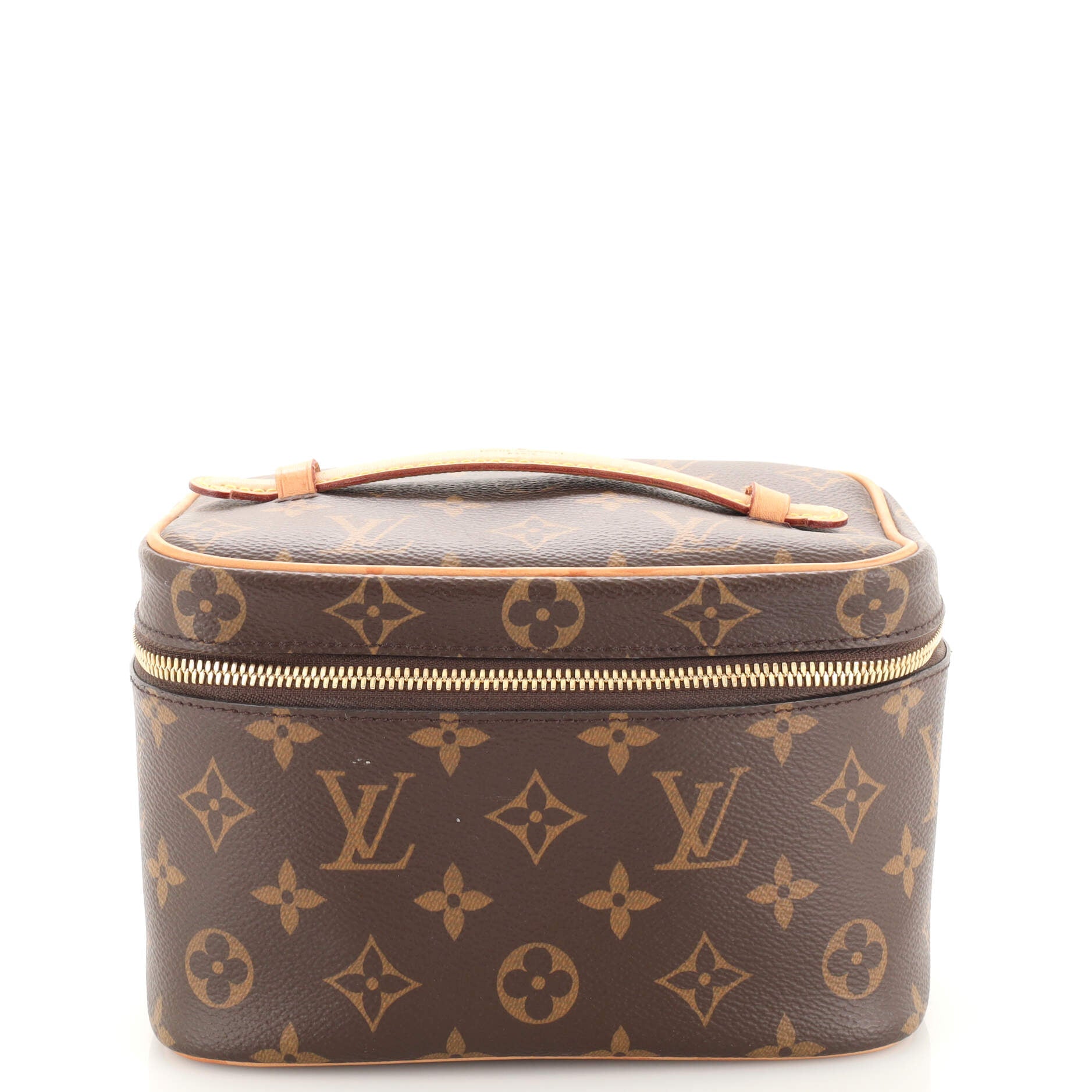 Nice Vanity Case Monogram Canvas Mini