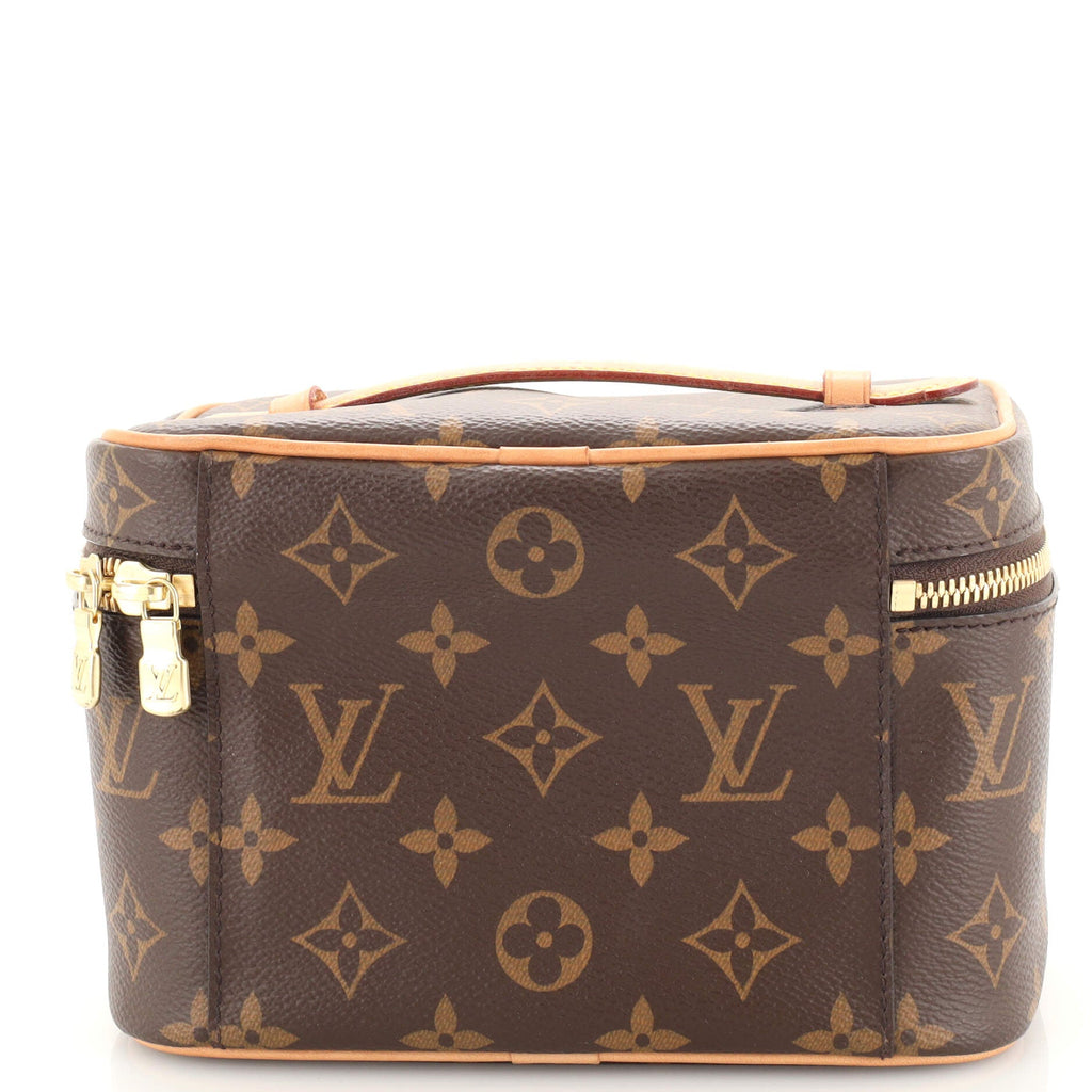 Nice Vanity Case Monogram Canvas Mini