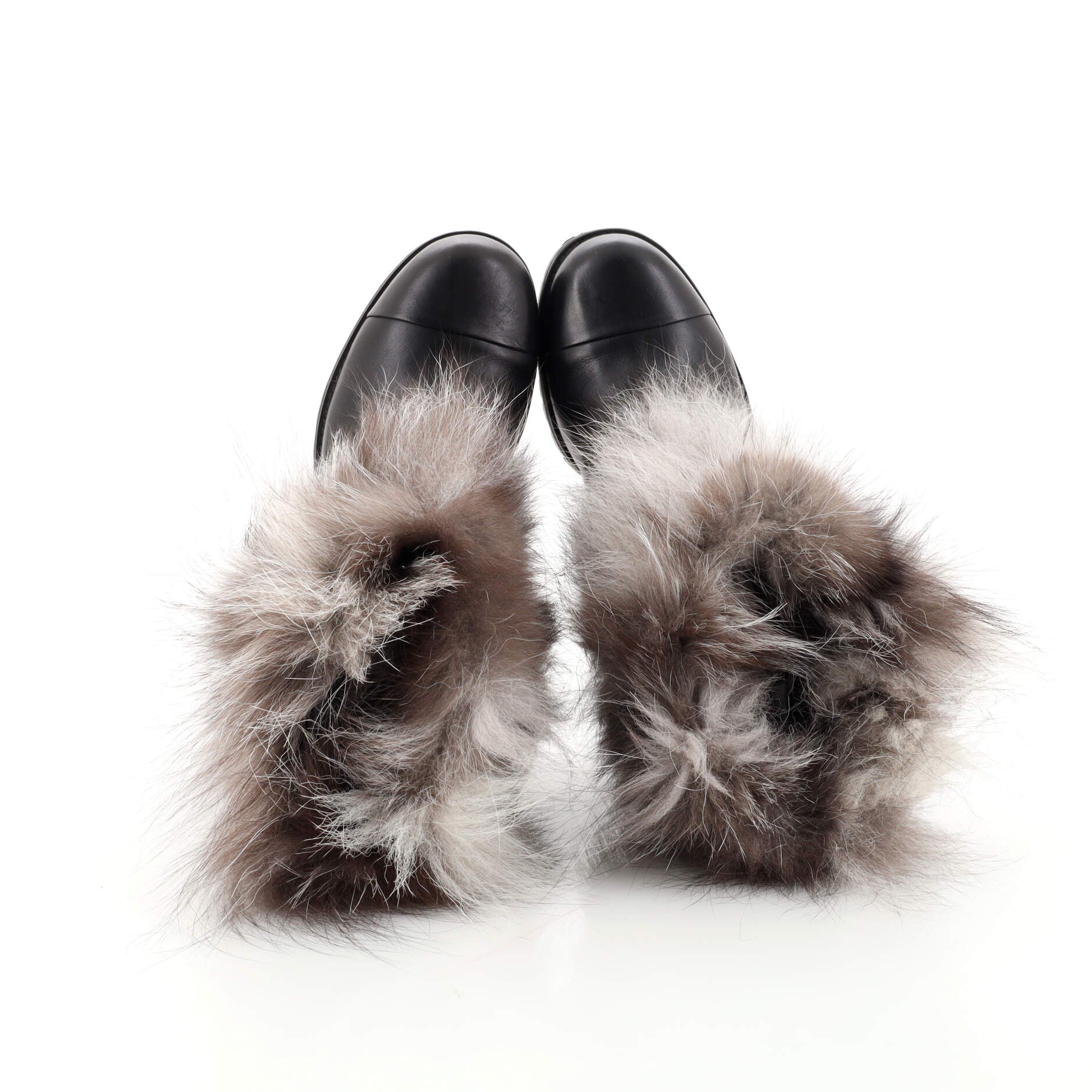 Women's Dana Ankle Boots Leather with Fur