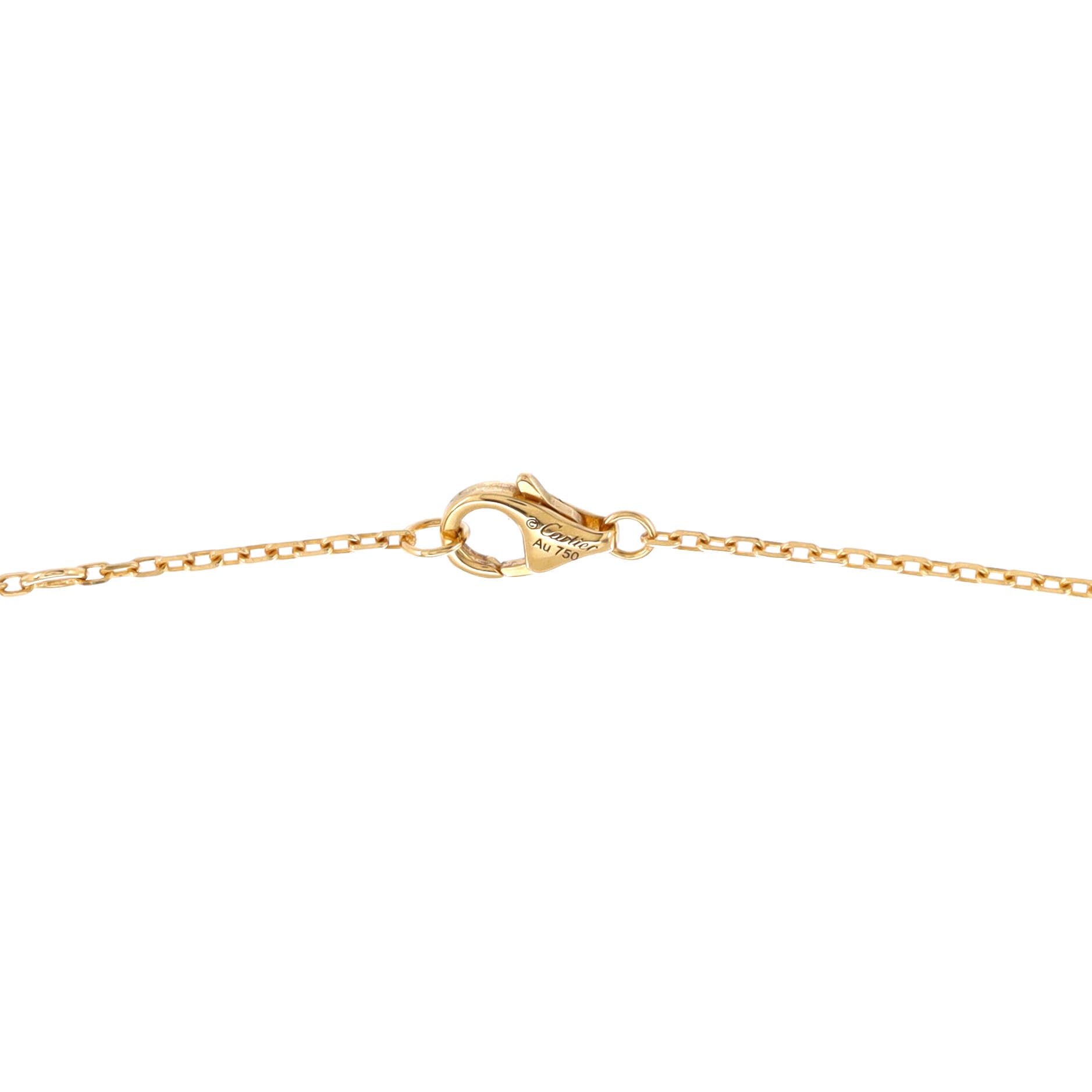 Juste un Clou Pendant Necklace 18K Yellow Gold with Diamonds