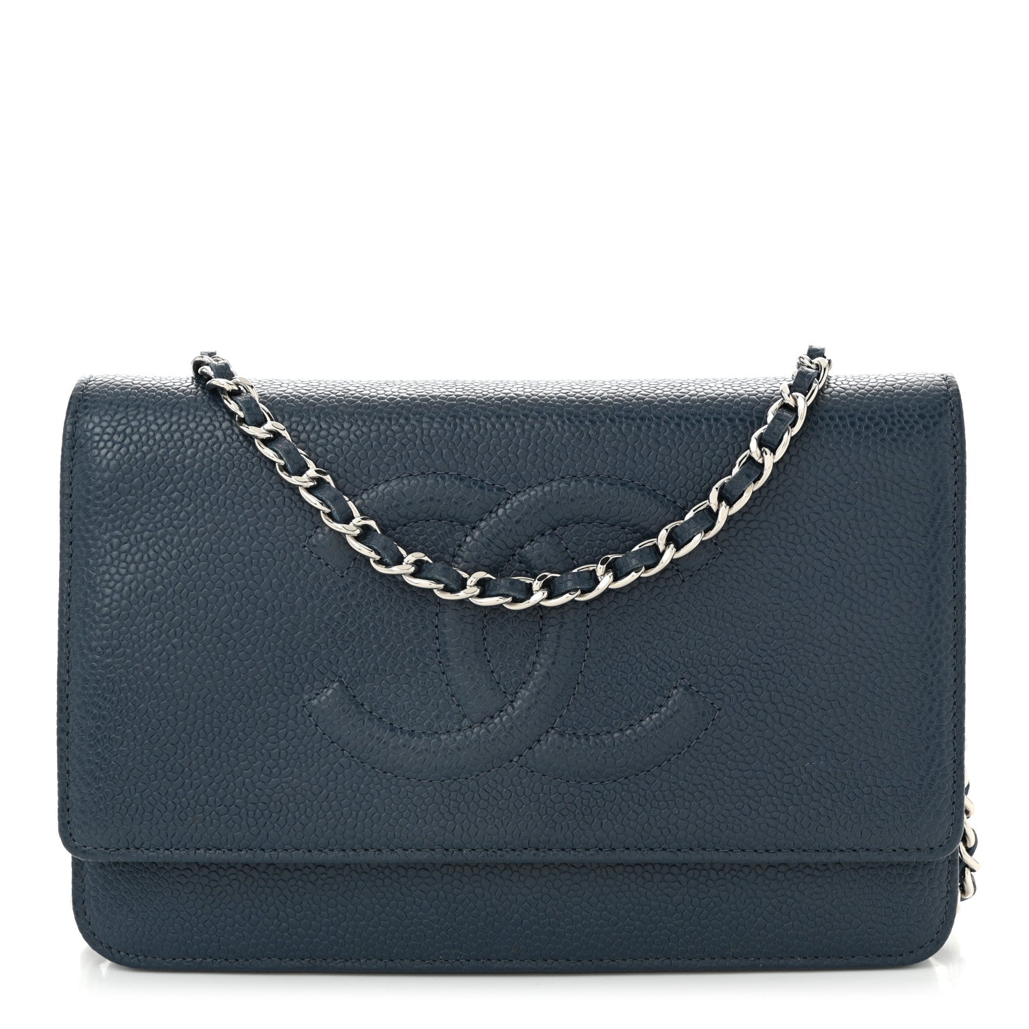 Caviar Timeless CC Wallet on Chain WOC Blue