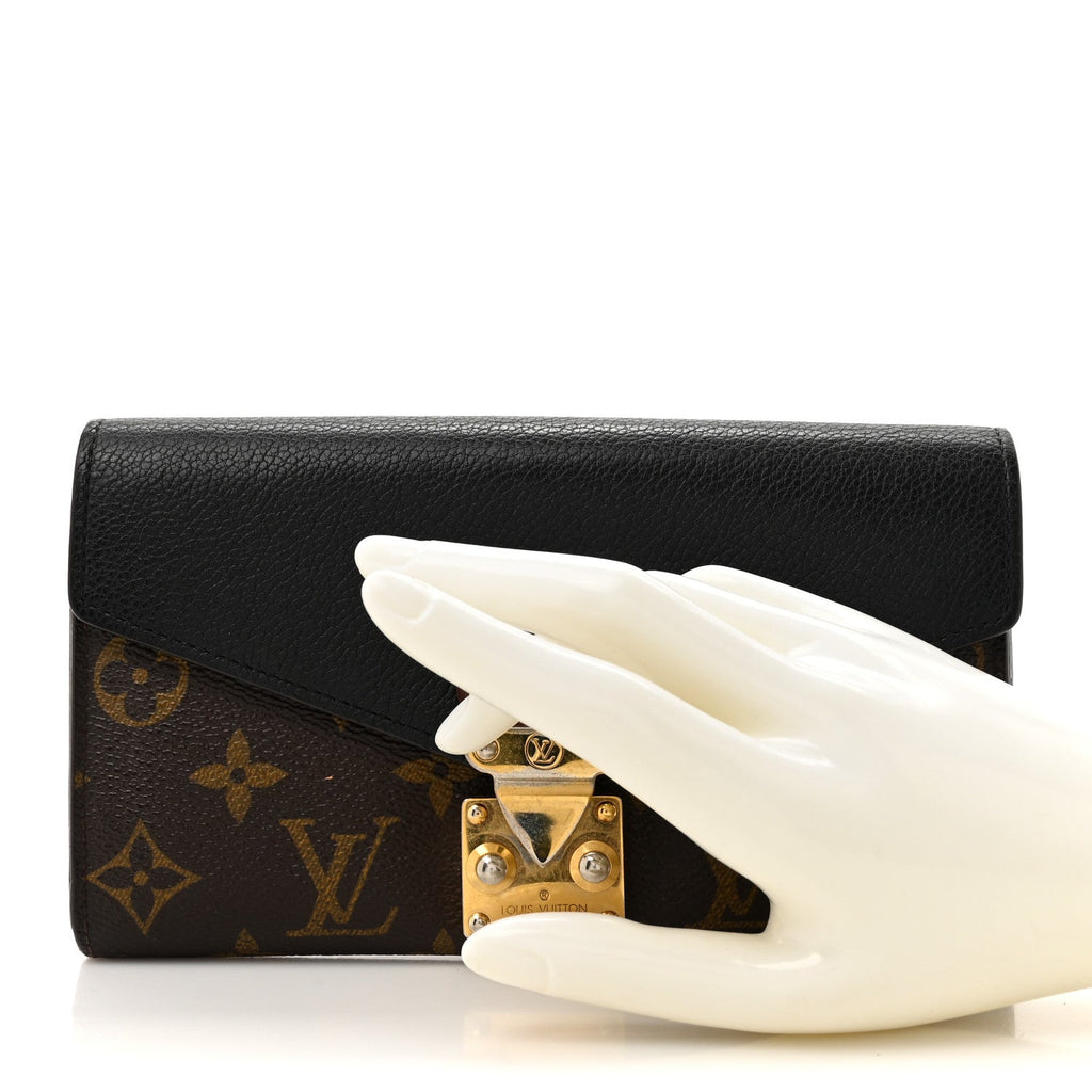 Monogram Pallas Wallet Black