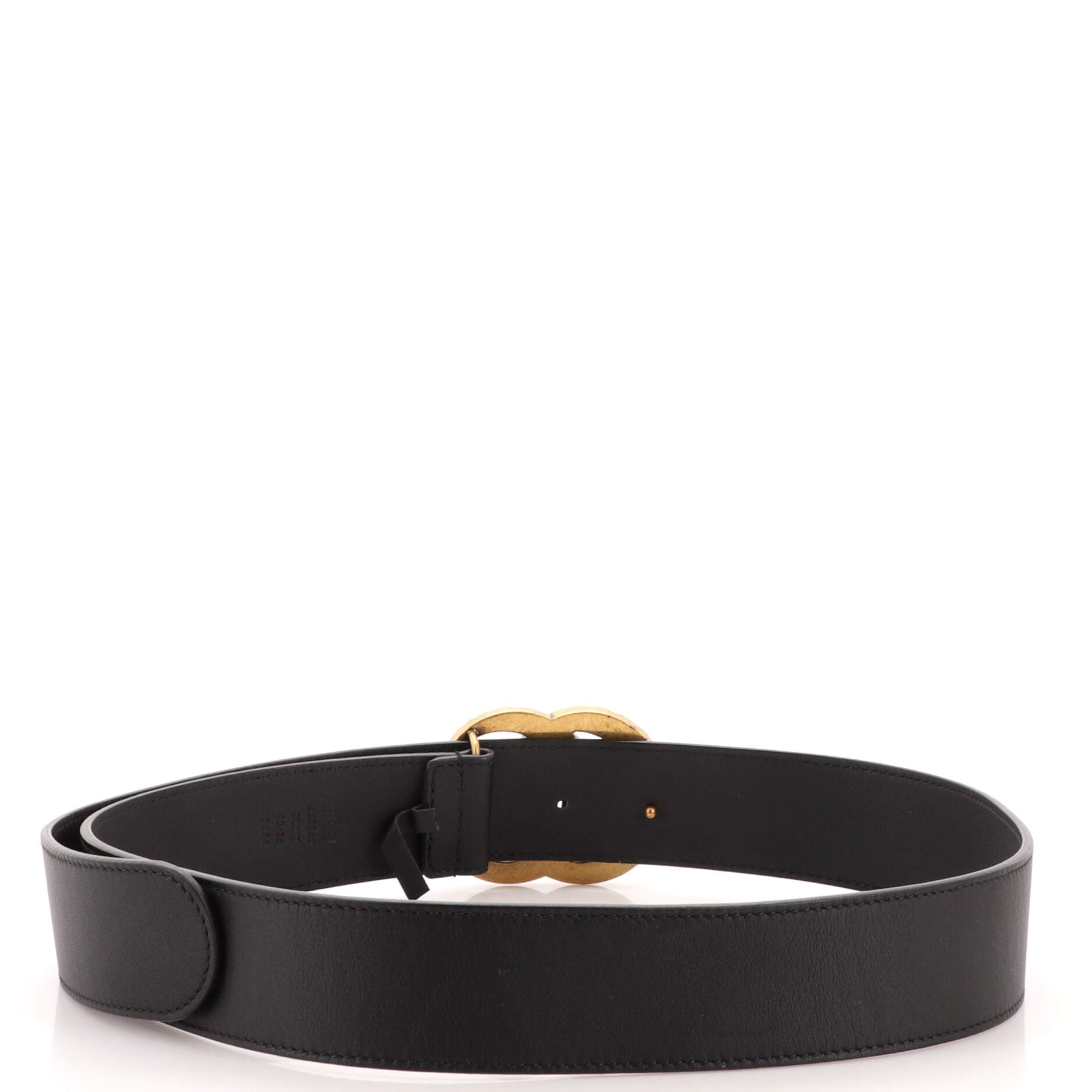 Pearly GG Marmont Belt Leather Wide 90