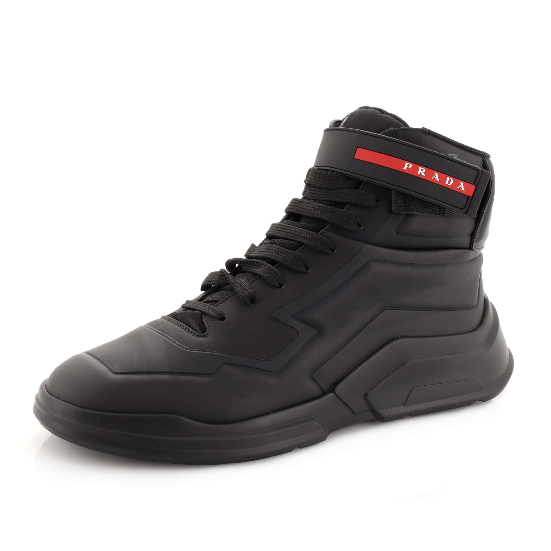 Men's Polarius High Top Sneakers Leather