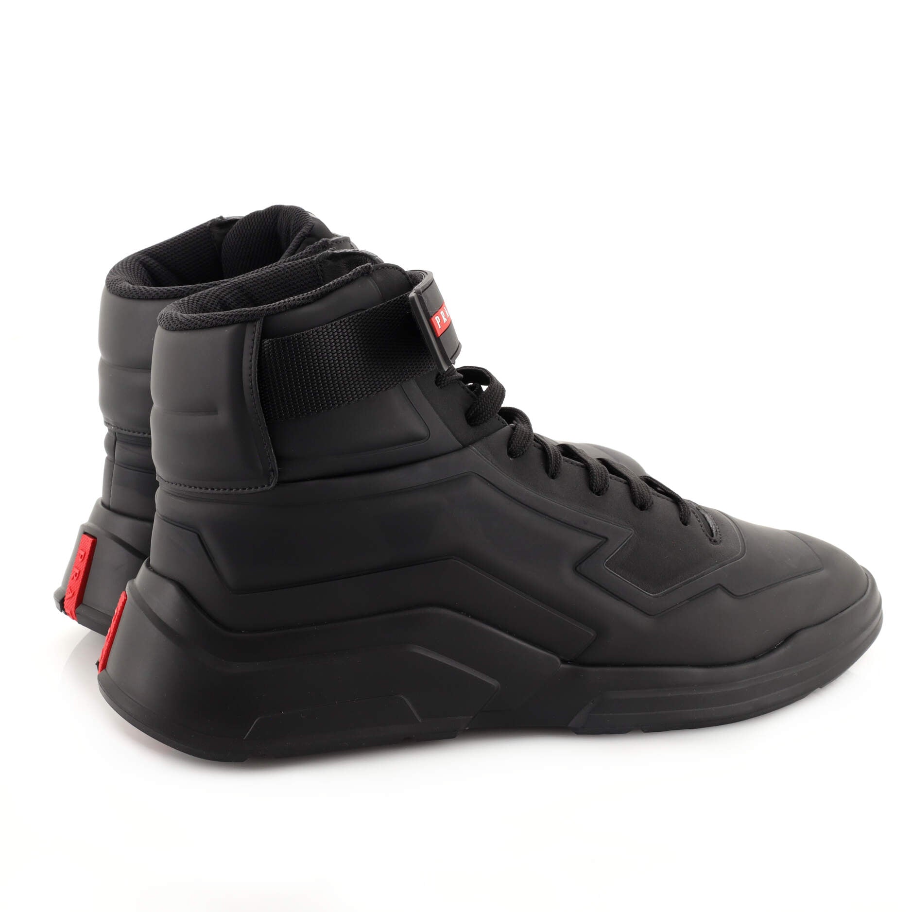 Men's Polarius High Top Sneakers Leather
