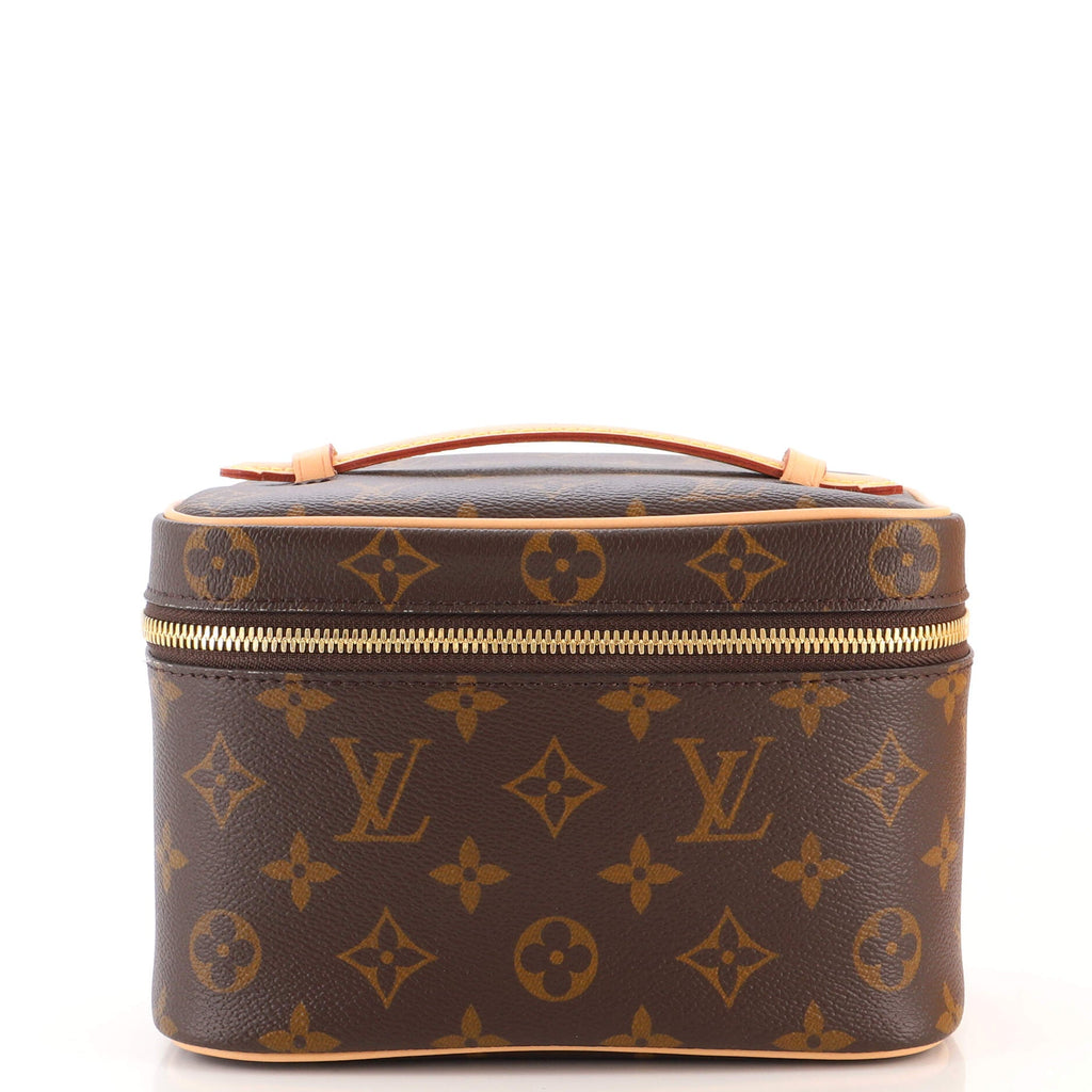 Nice Vanity Case Monogram Canvas Mini
