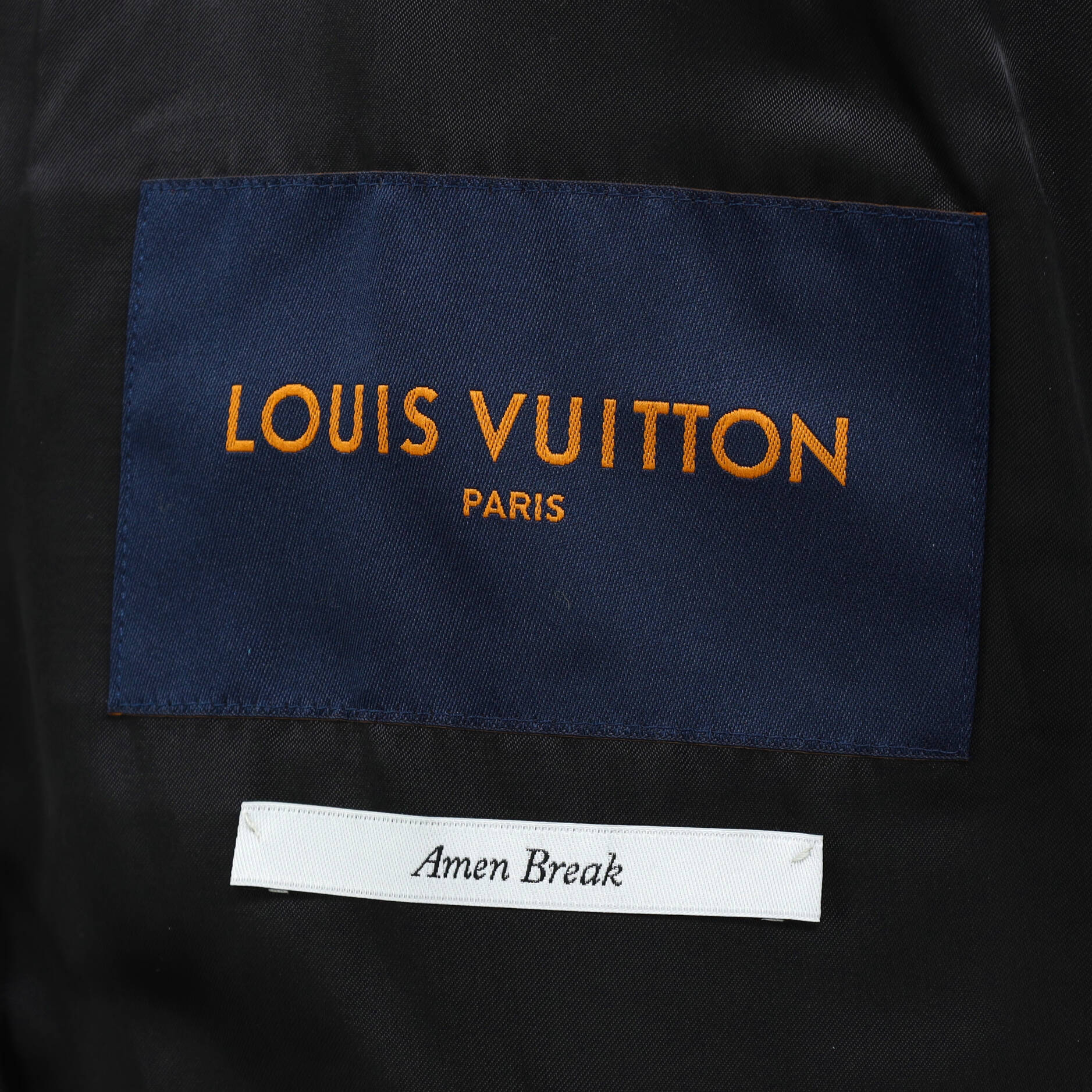Men's Varsity Blouson Patchwork Leather with Wool