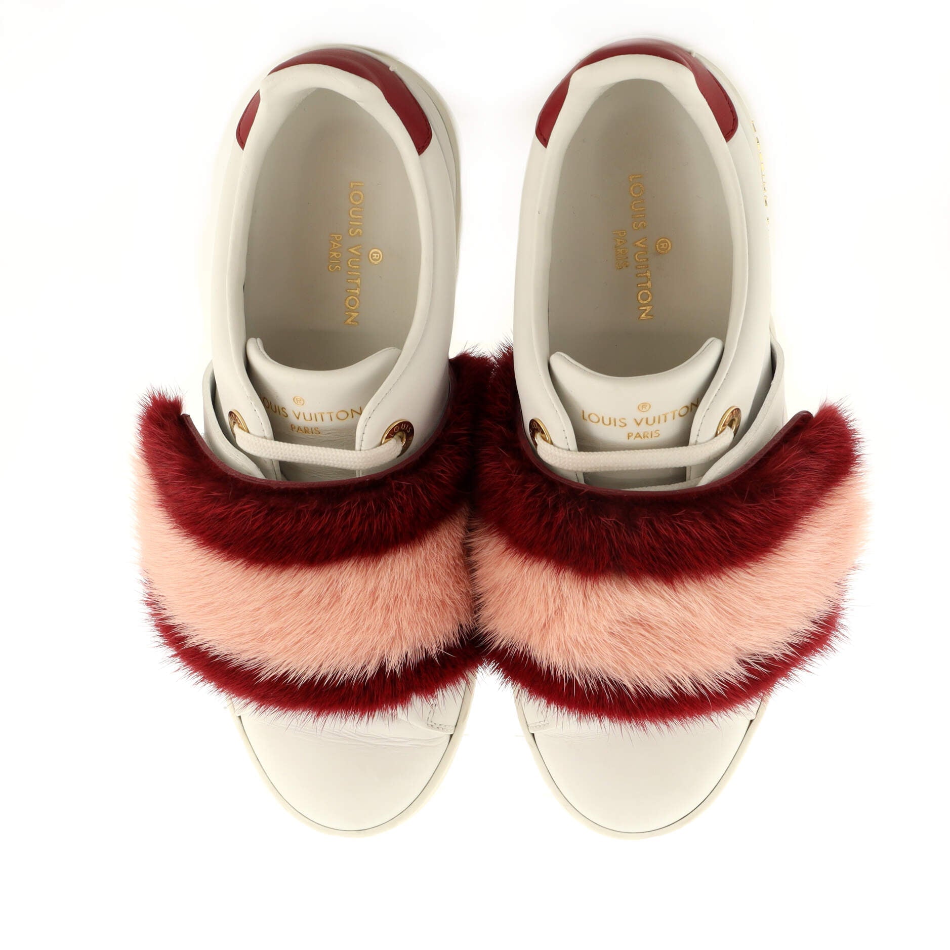 Women's FrontRow Sneakers Leather and Fur