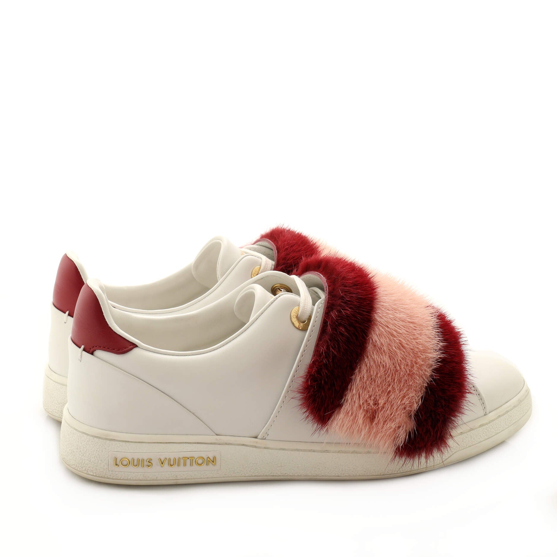 Women's FrontRow Sneakers Leather and Fur
