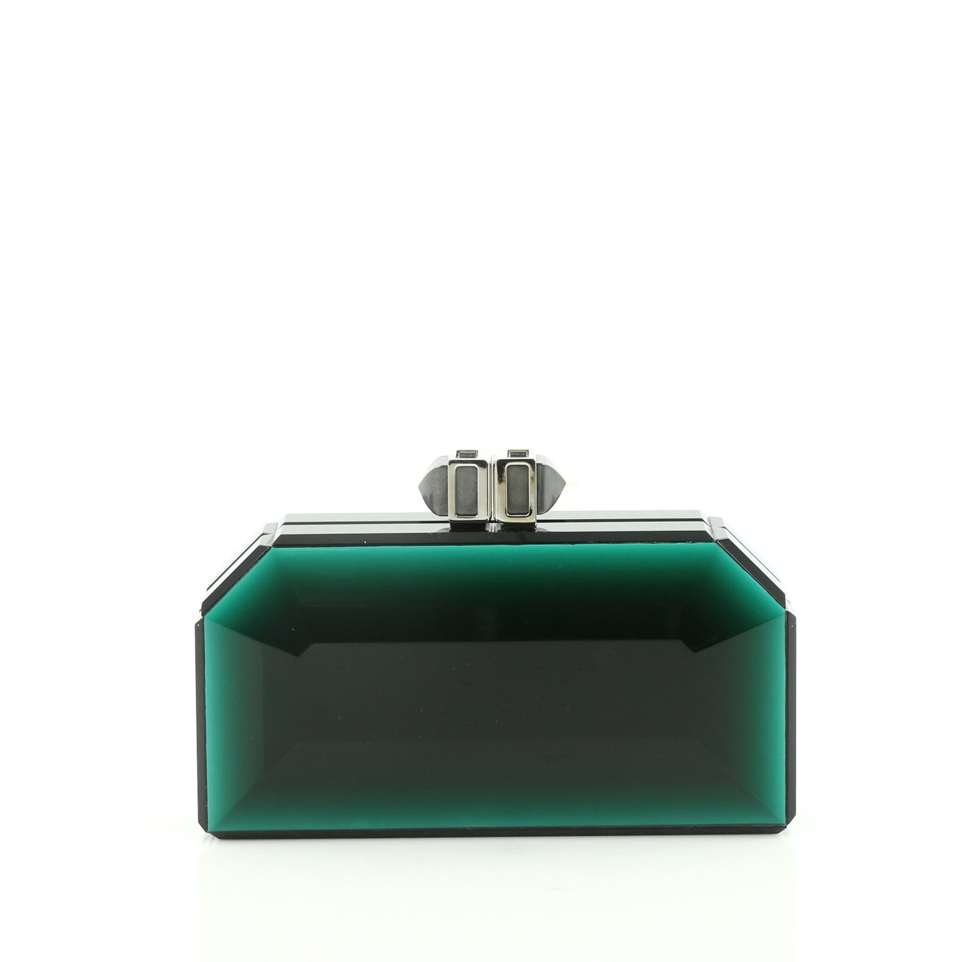 Faceted Box Clutch Acrylic