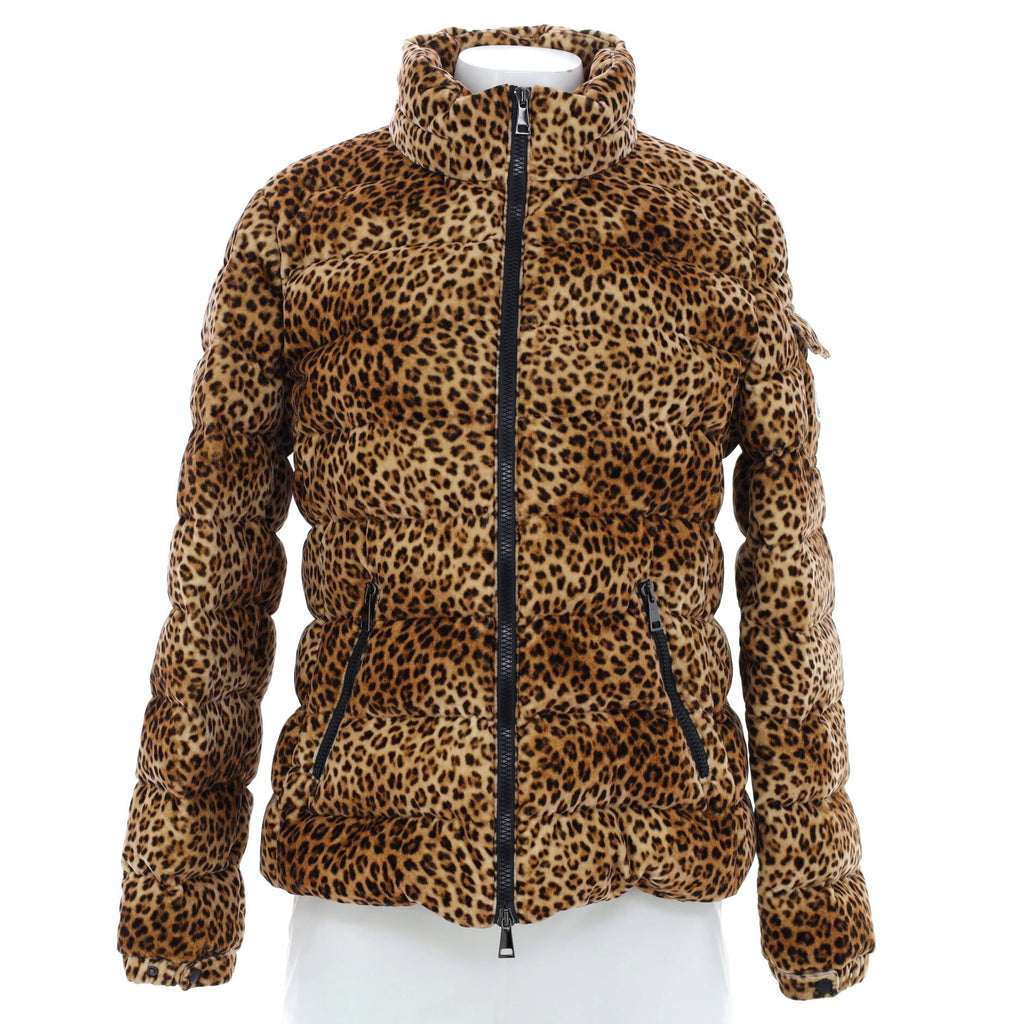 Women's Bady Hooded Jacket Quilted Printed Cotton with Down