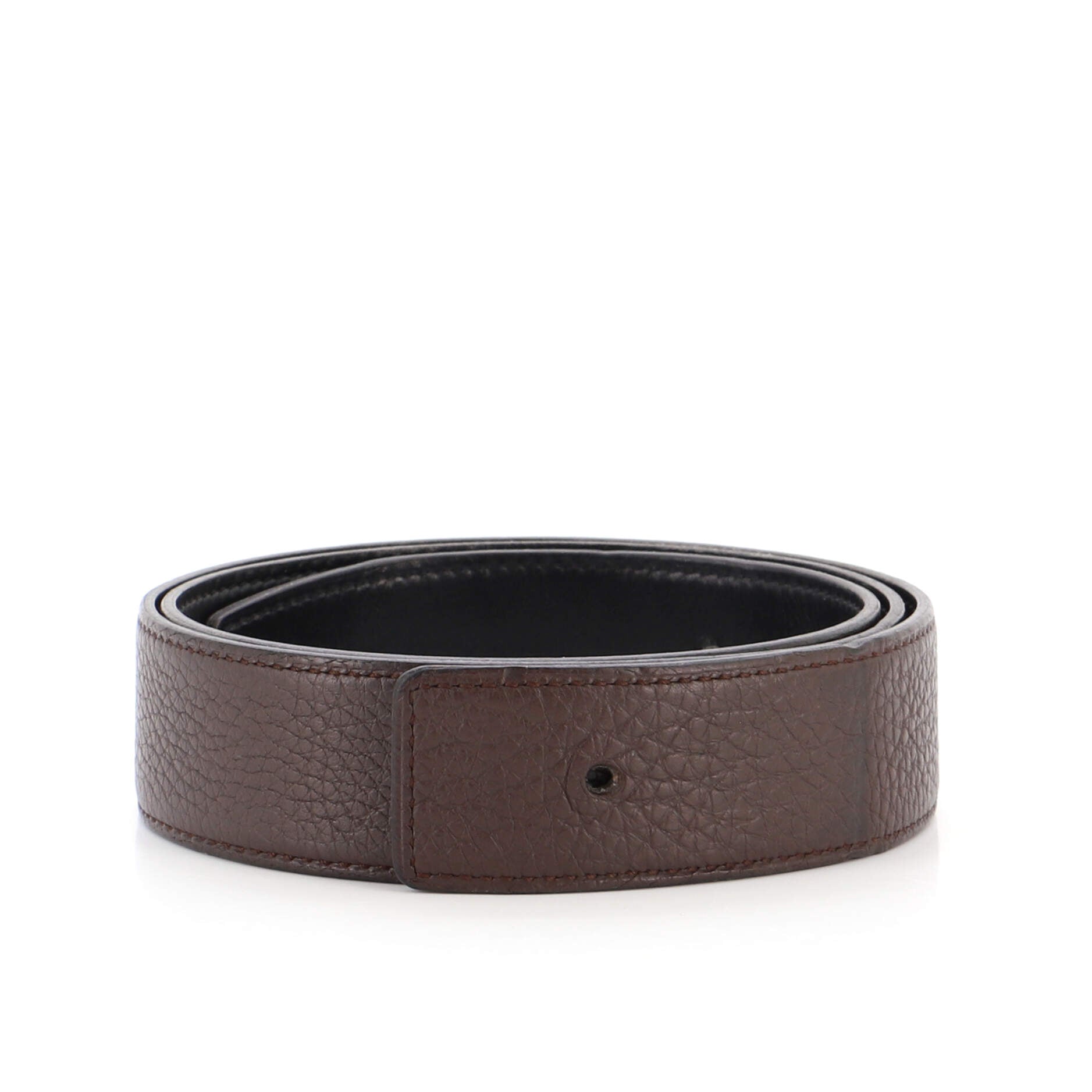Reversible Belt Strap Leather Medium 80