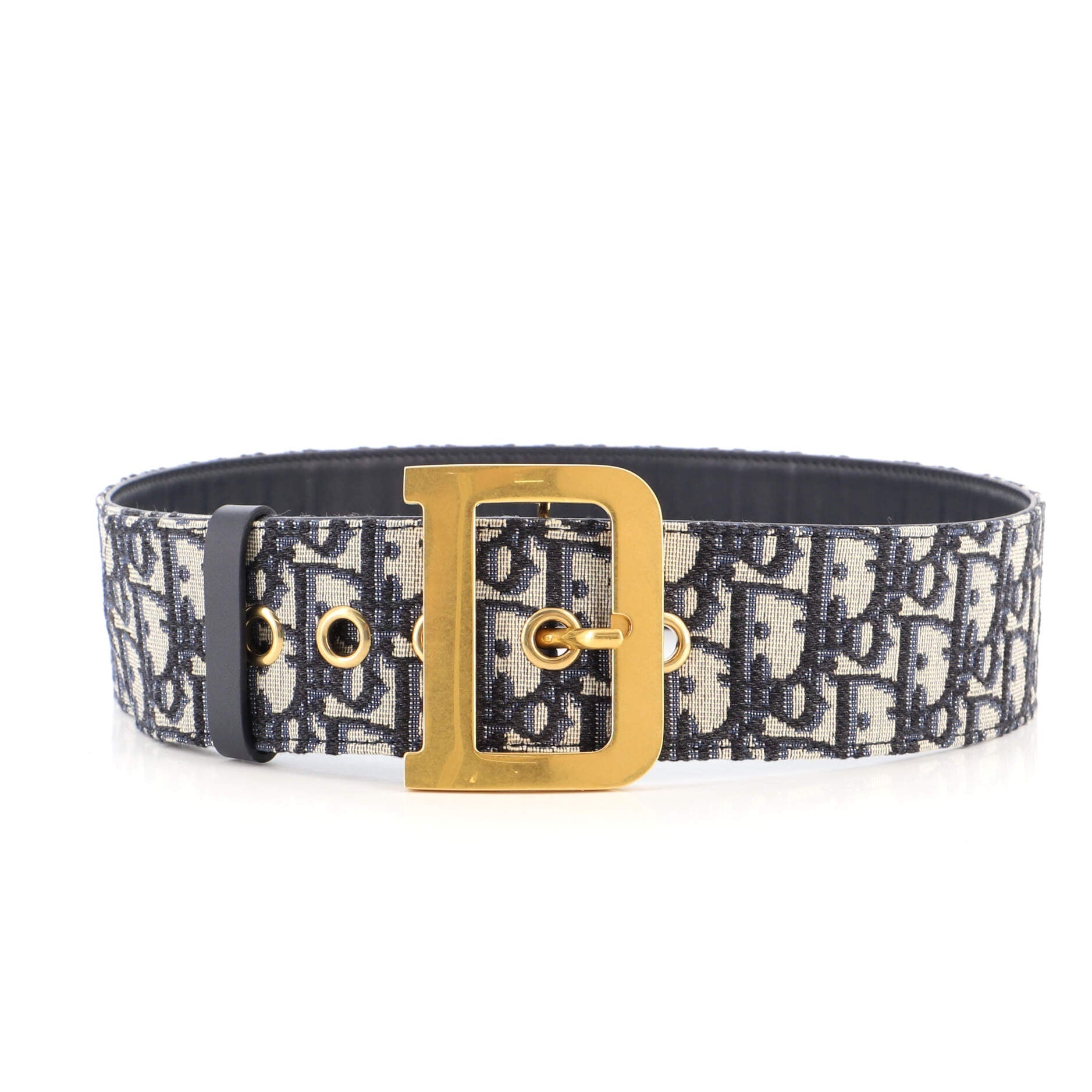 Diorquake Belt Oblique Canvas Extra Wide 80