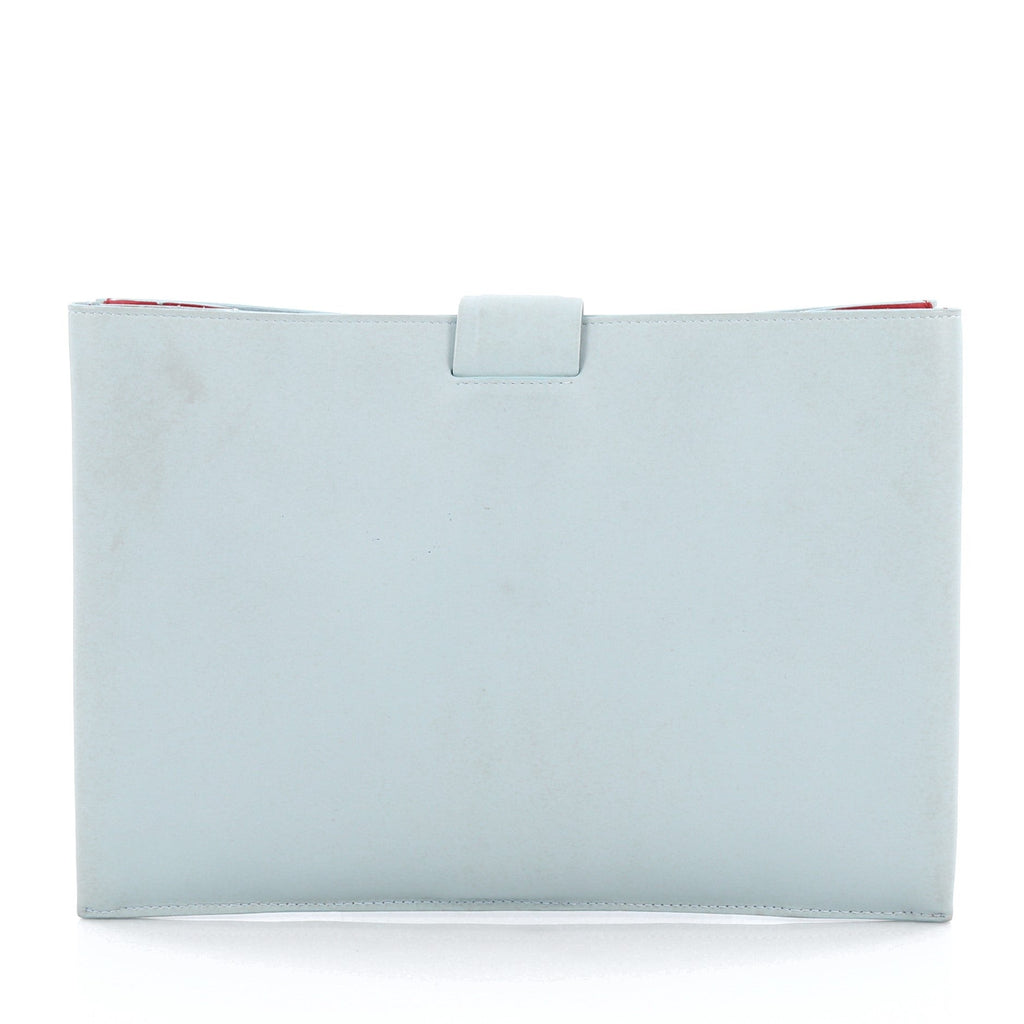 Knotted Clutch Leather