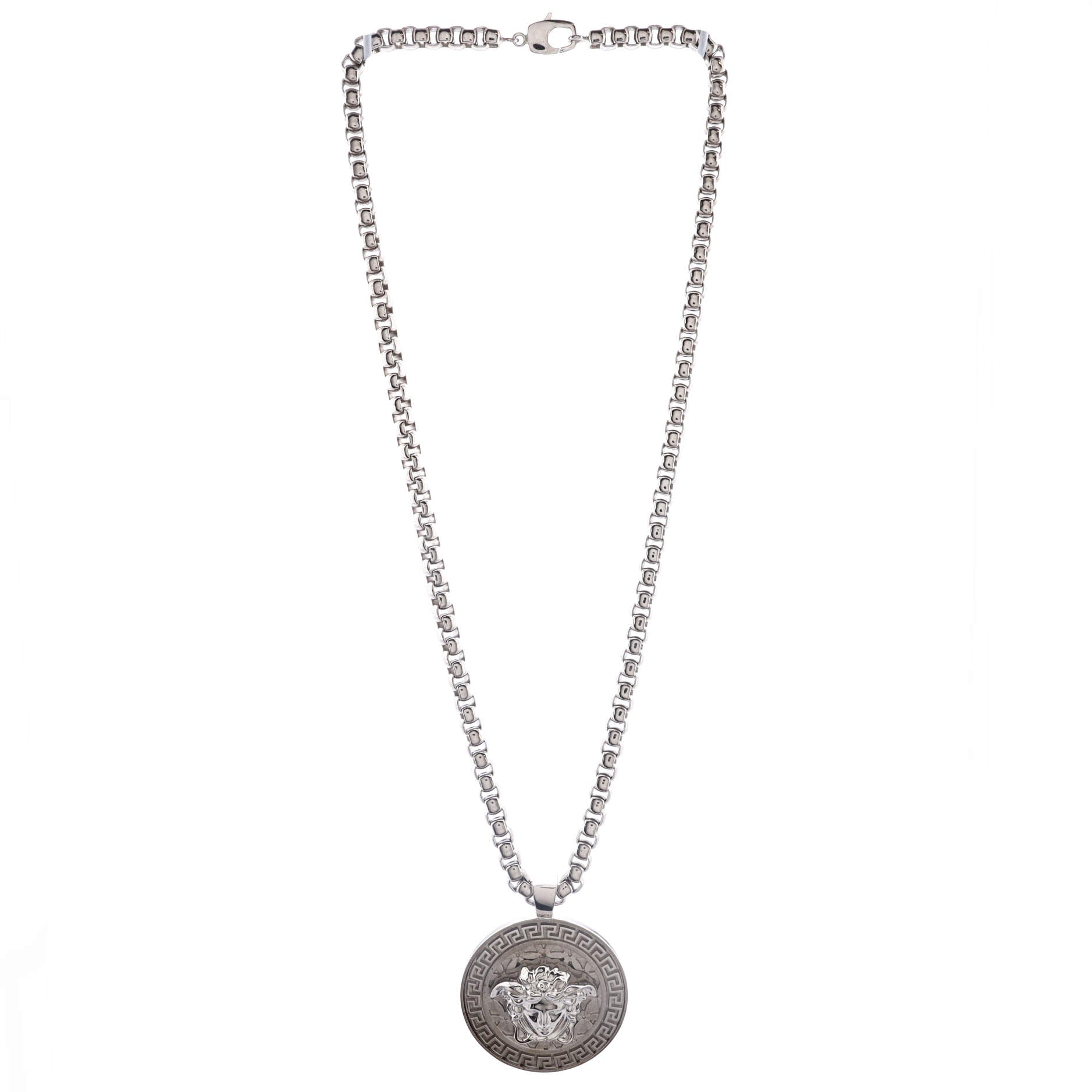 Medusa Pendant Necklace Metal