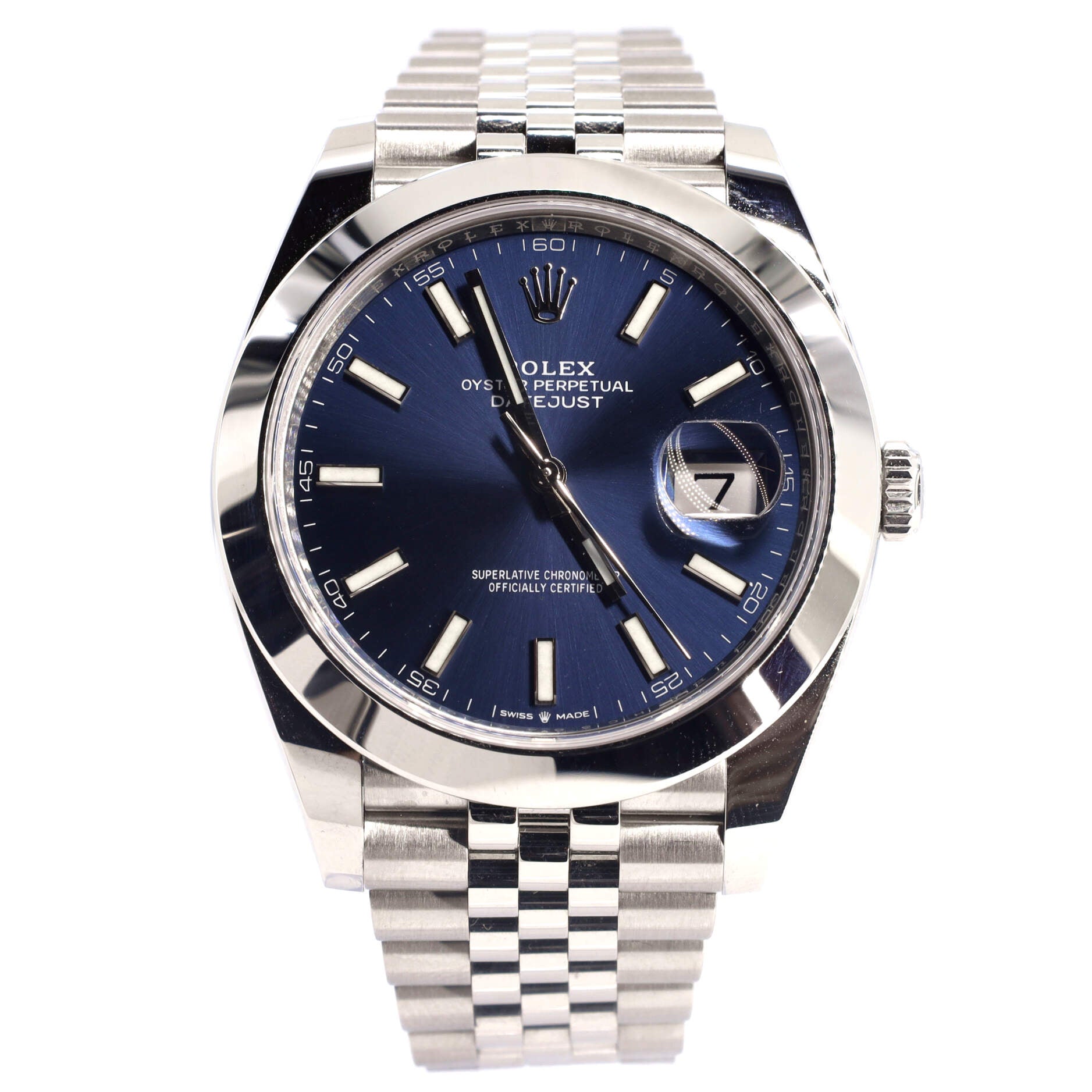 Oyster Perpetual Datejust Automatic Watch Stainless Steel 41