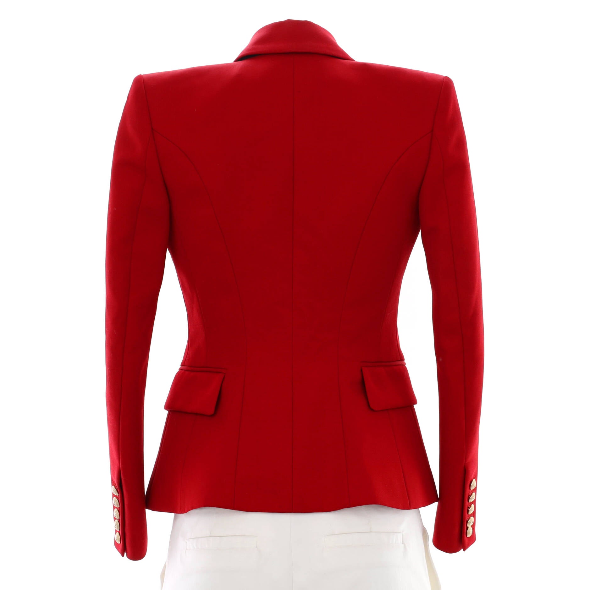 Women's Double Breasted Blazer Wool