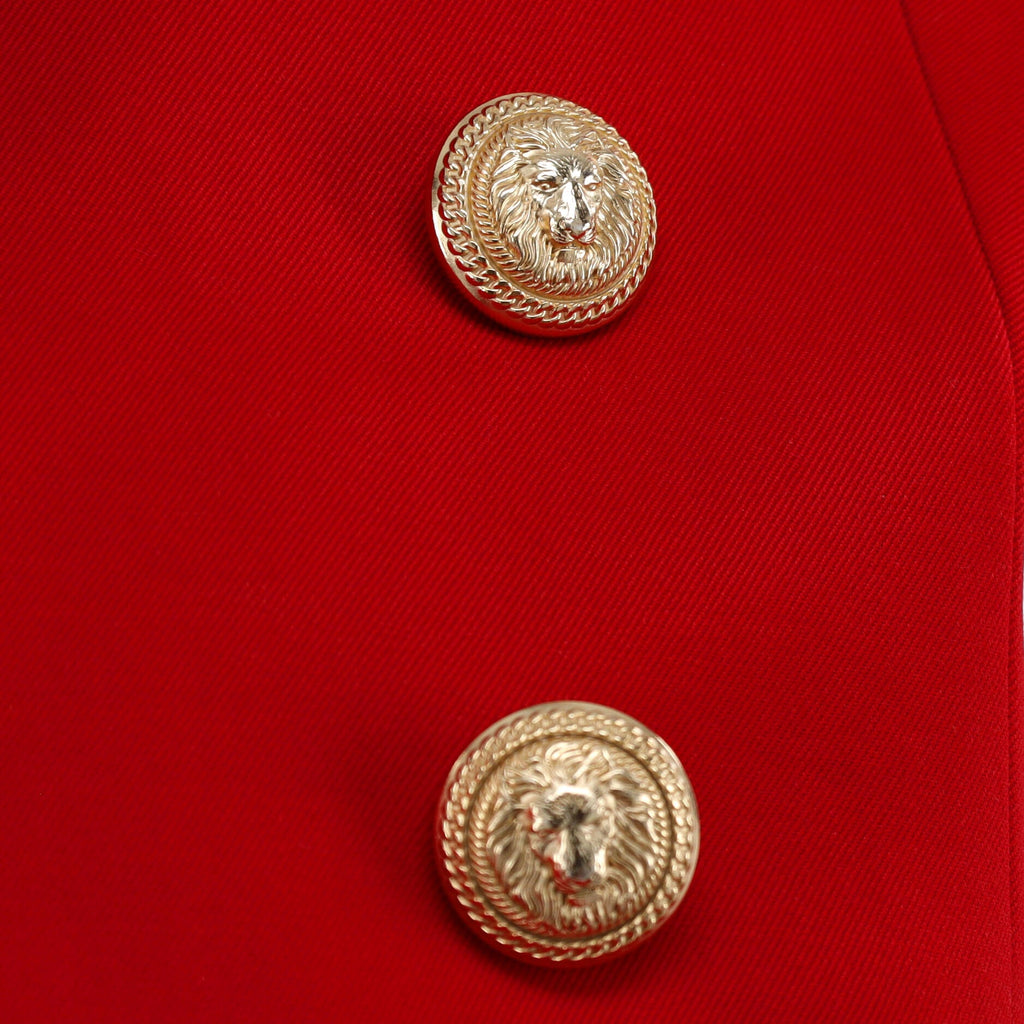 Women's Double Breasted Blazer Wool
