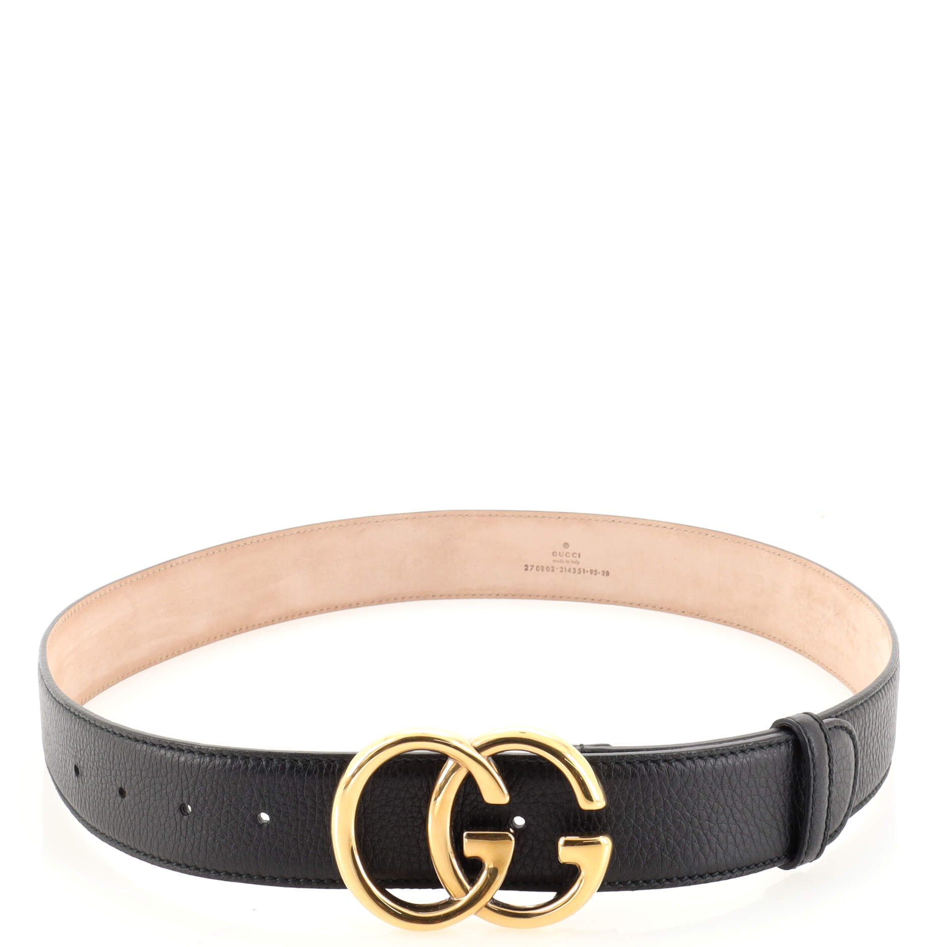 GG Marmont Belt Leather Wide 95
