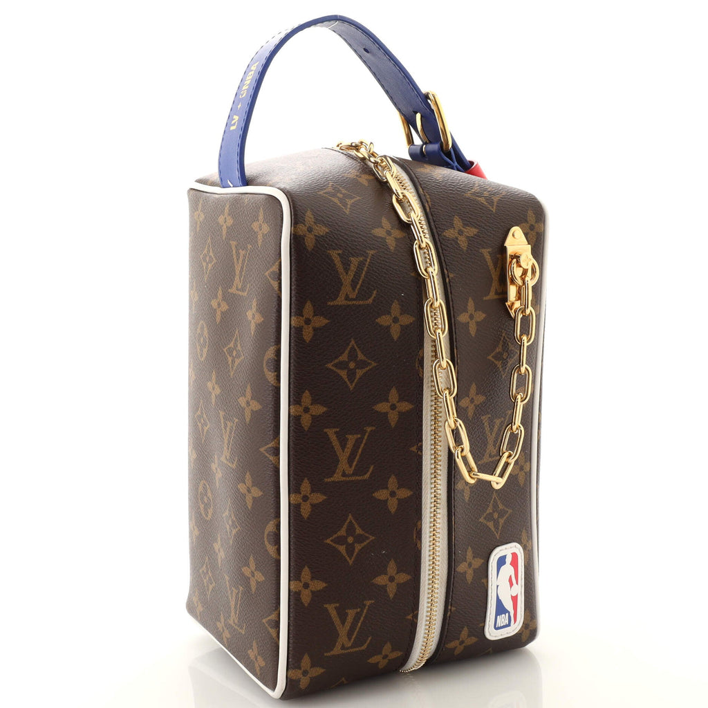 LV x NBA Cloakroom Dopp Kit Monogram Canvas