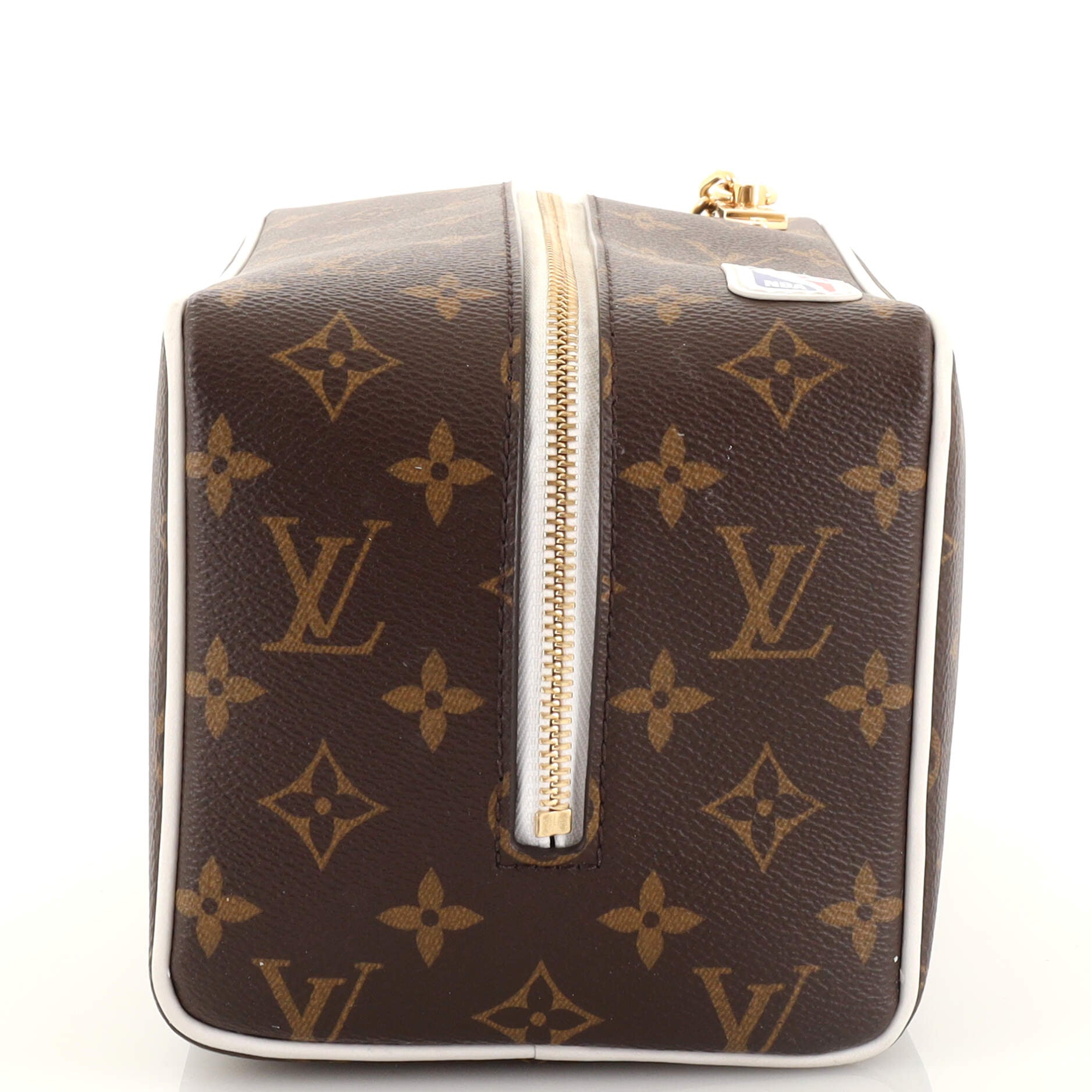 LV x NBA Cloakroom Dopp Kit Monogram Canvas