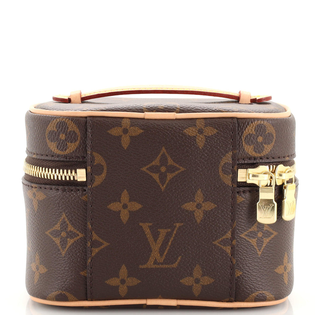 Nice Vanity Case Monogram Canvas Nano