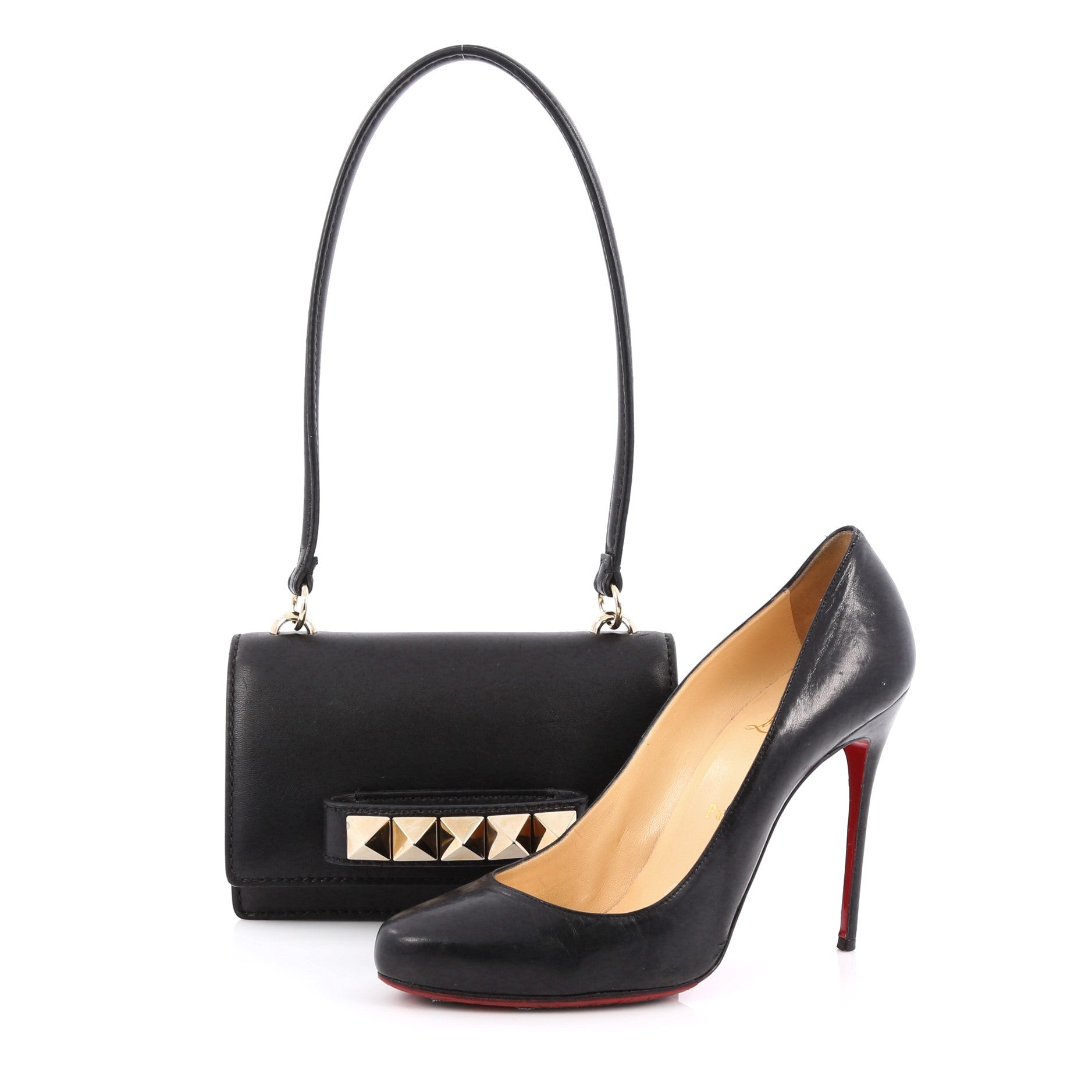 Va Va Voom Flap Shoulder Bag Leather Mini