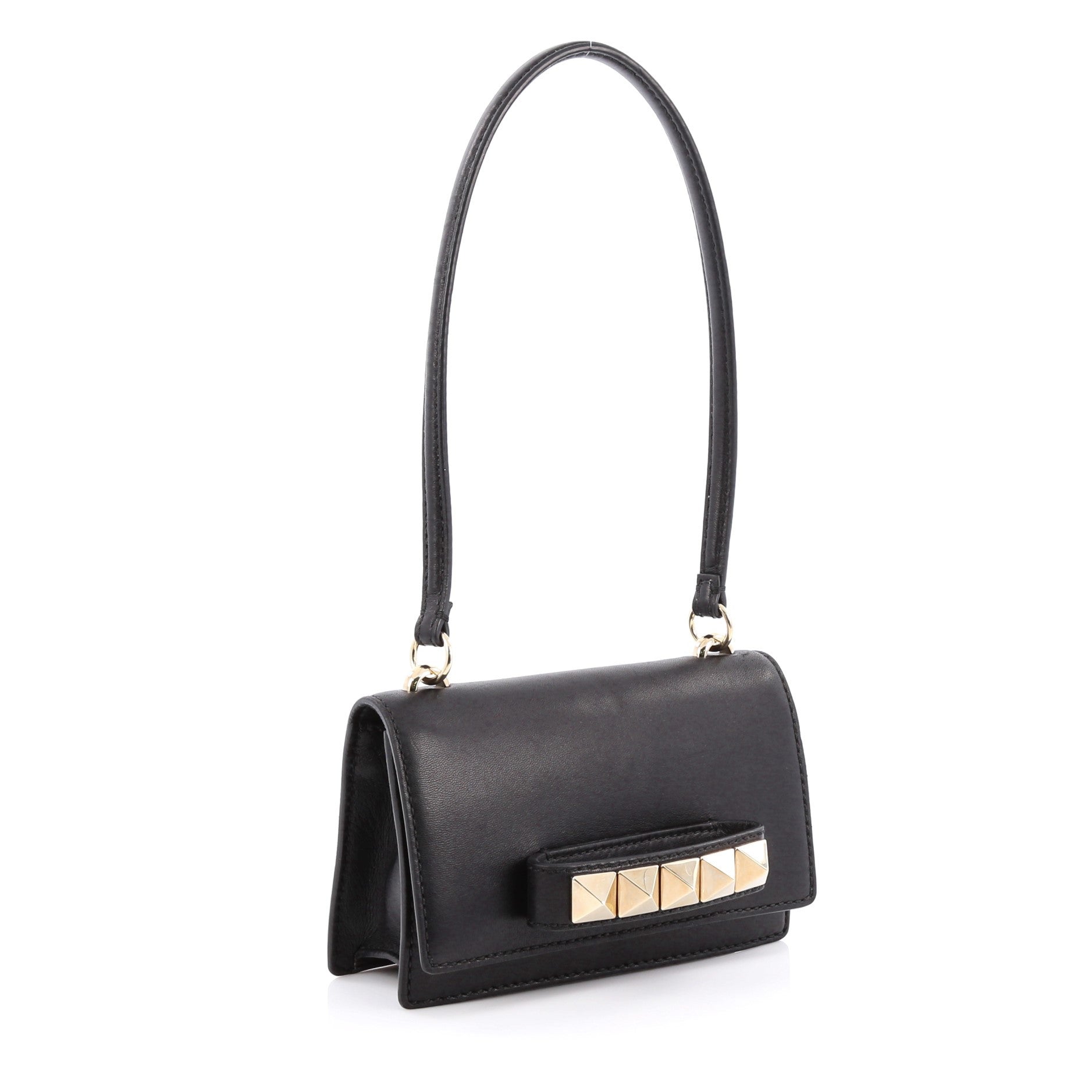 Va Va Voom Flap Shoulder Bag Leather Mini
