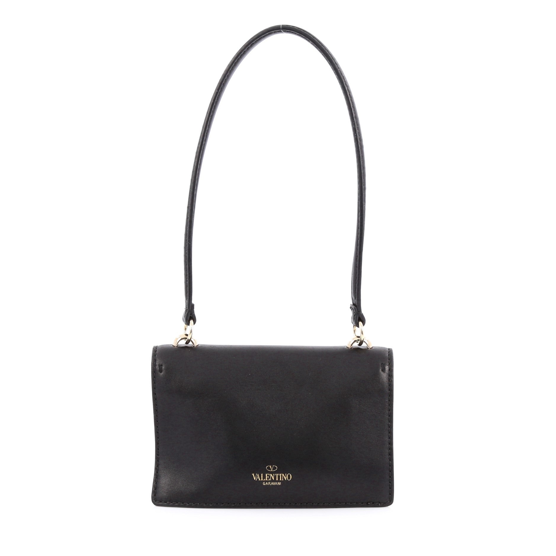 Va Va Voom Flap Shoulder Bag Leather Mini