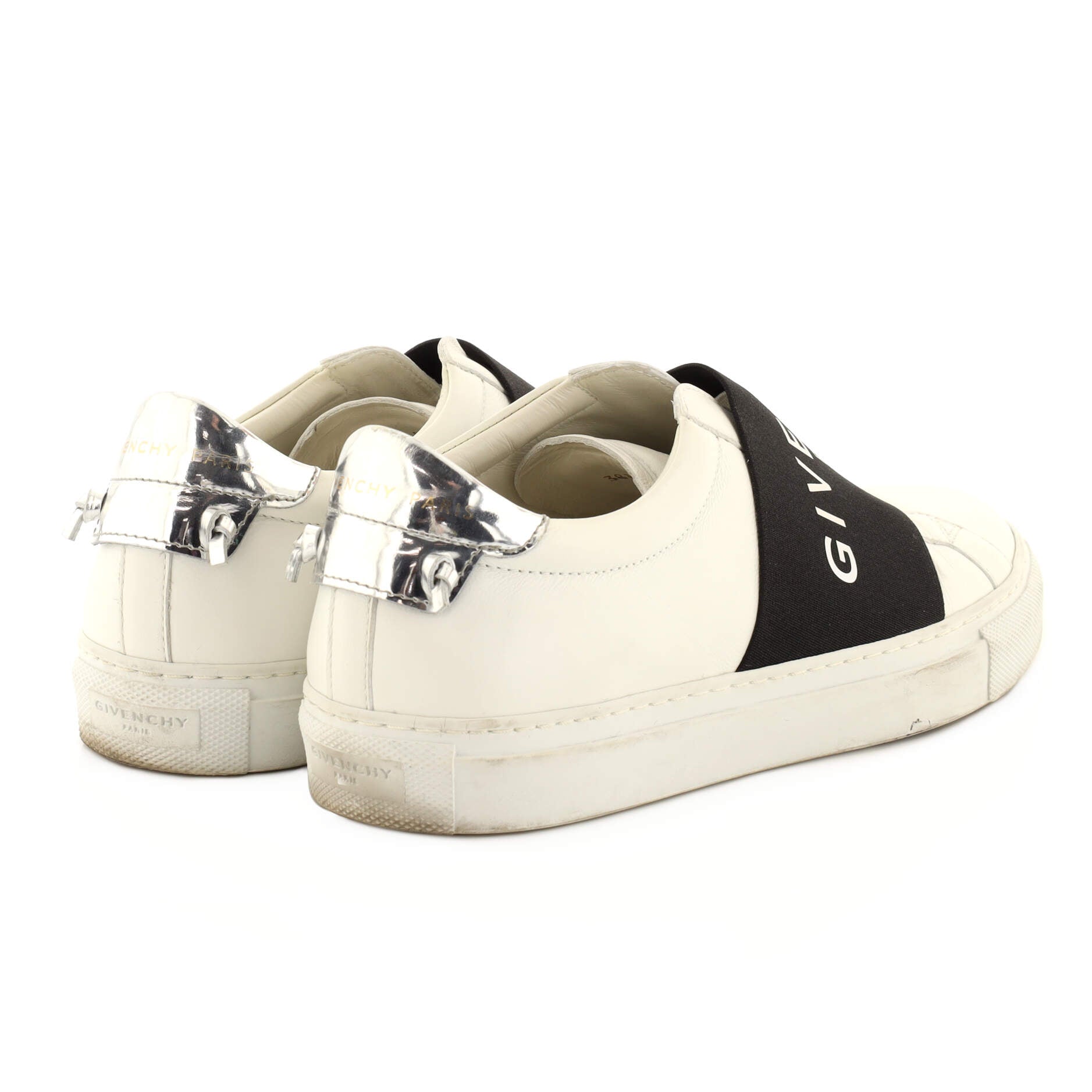 Logo Strap Urban Street Low-Top Sneakers Leather