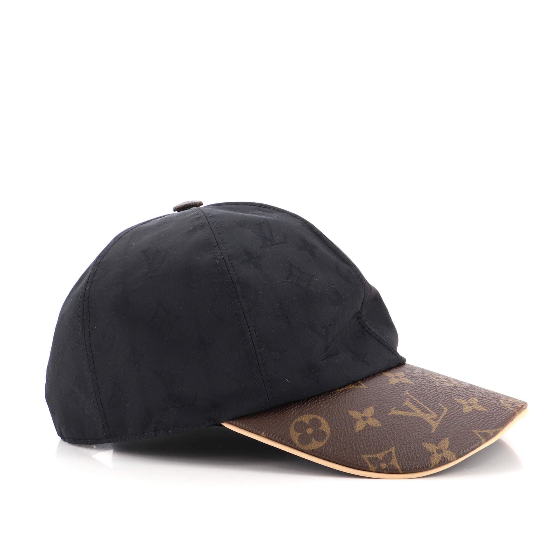 Cap Ou Pas Baseball Cap Monogram Silk and Polyester with Monogram Canvas