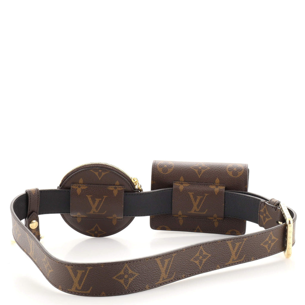 Daily Multi Pocket Belt Monogram Canvas Medium 80