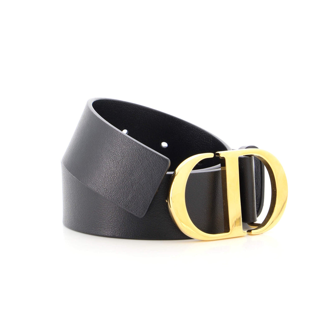 30 Montaigne Belt Leather Wide 70
