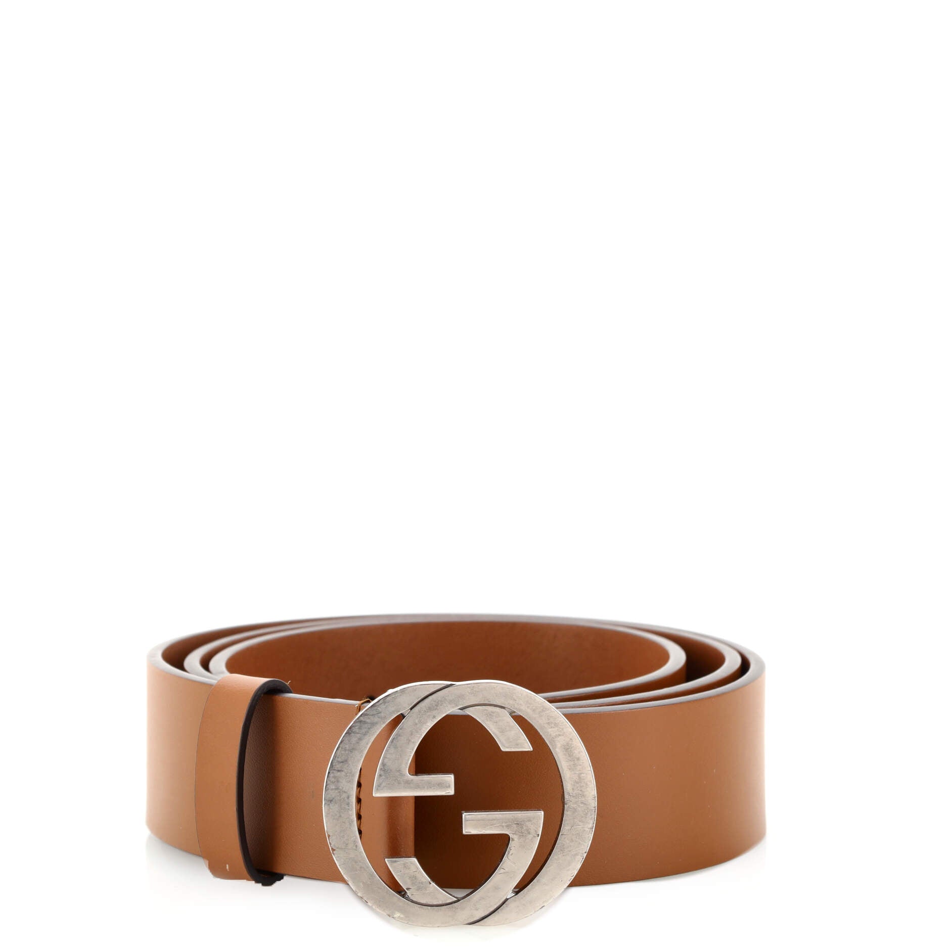 Interlocking G Belt (Outlet) Leather Wide 95