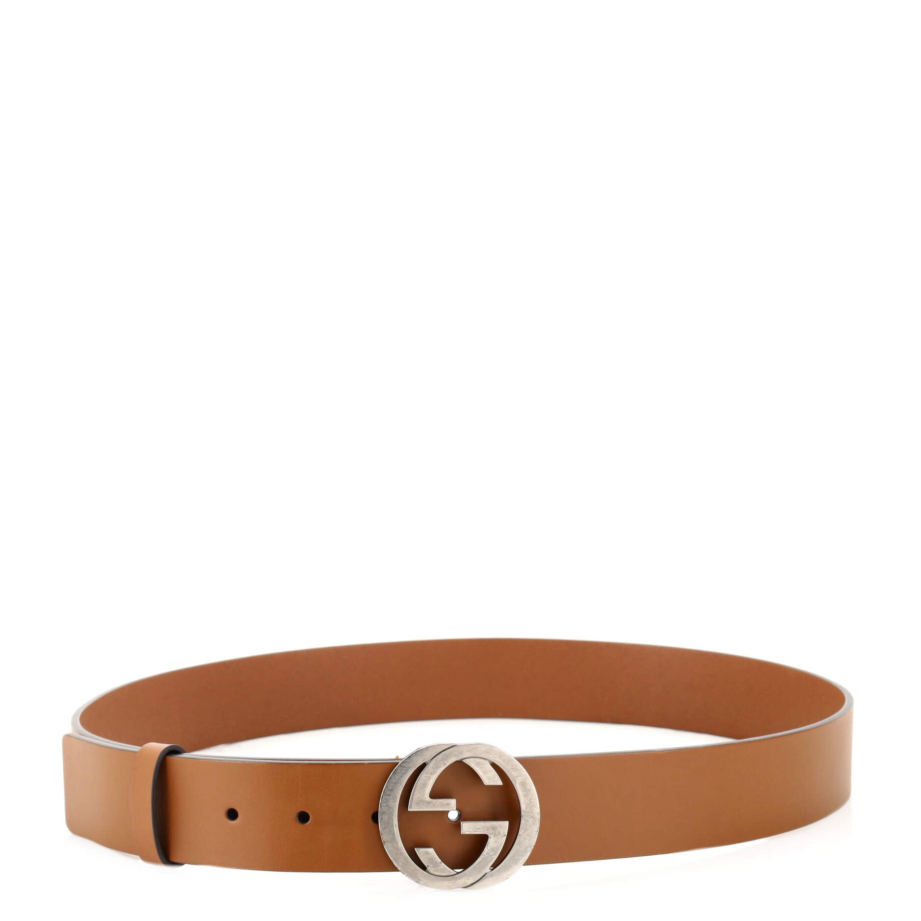 Interlocking G Belt (Outlet) Leather Wide 95