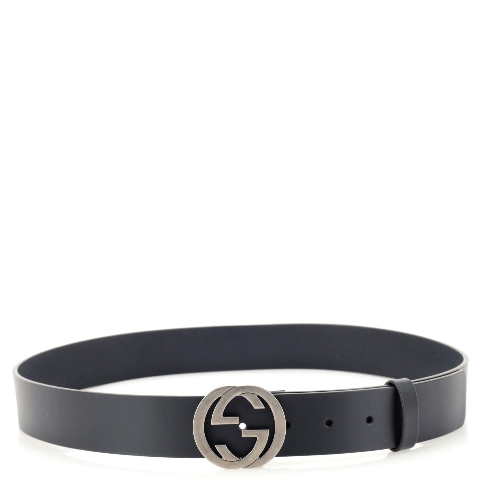 Interlocking G Belt (Outlet) Leather Wide 95