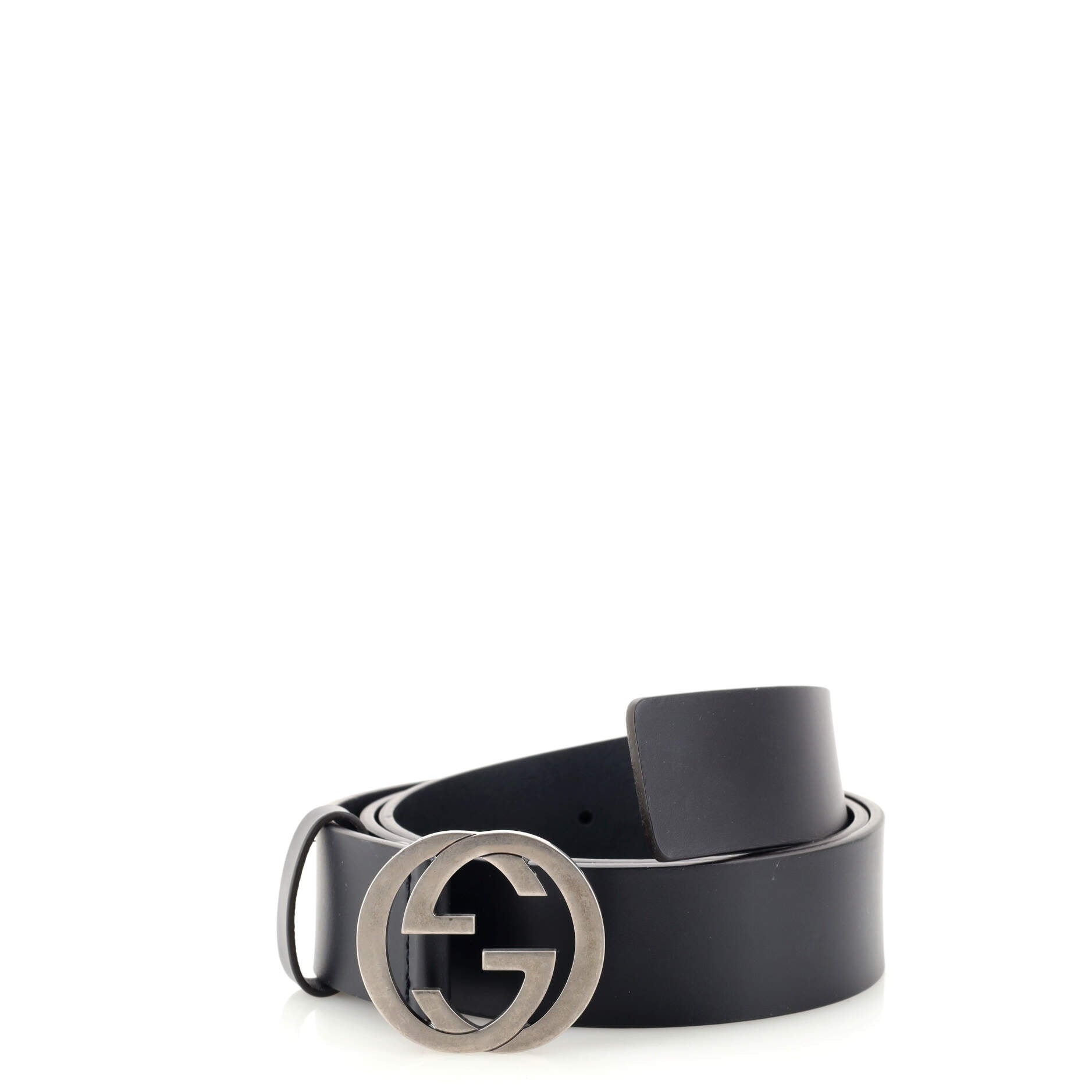 Interlocking G Belt (Outlet) Leather Wide 95