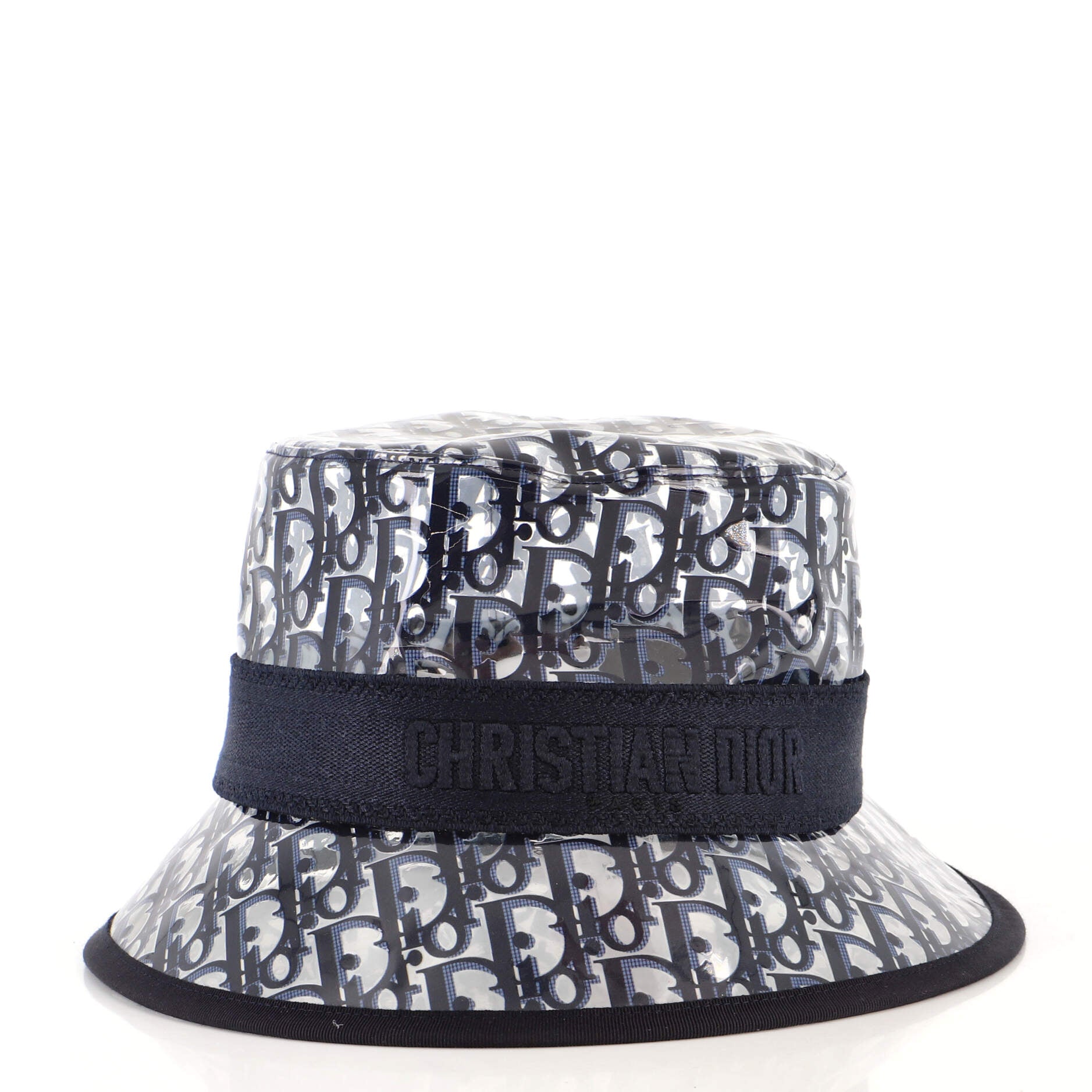French Brim Bucket Hat Transparent Oblique