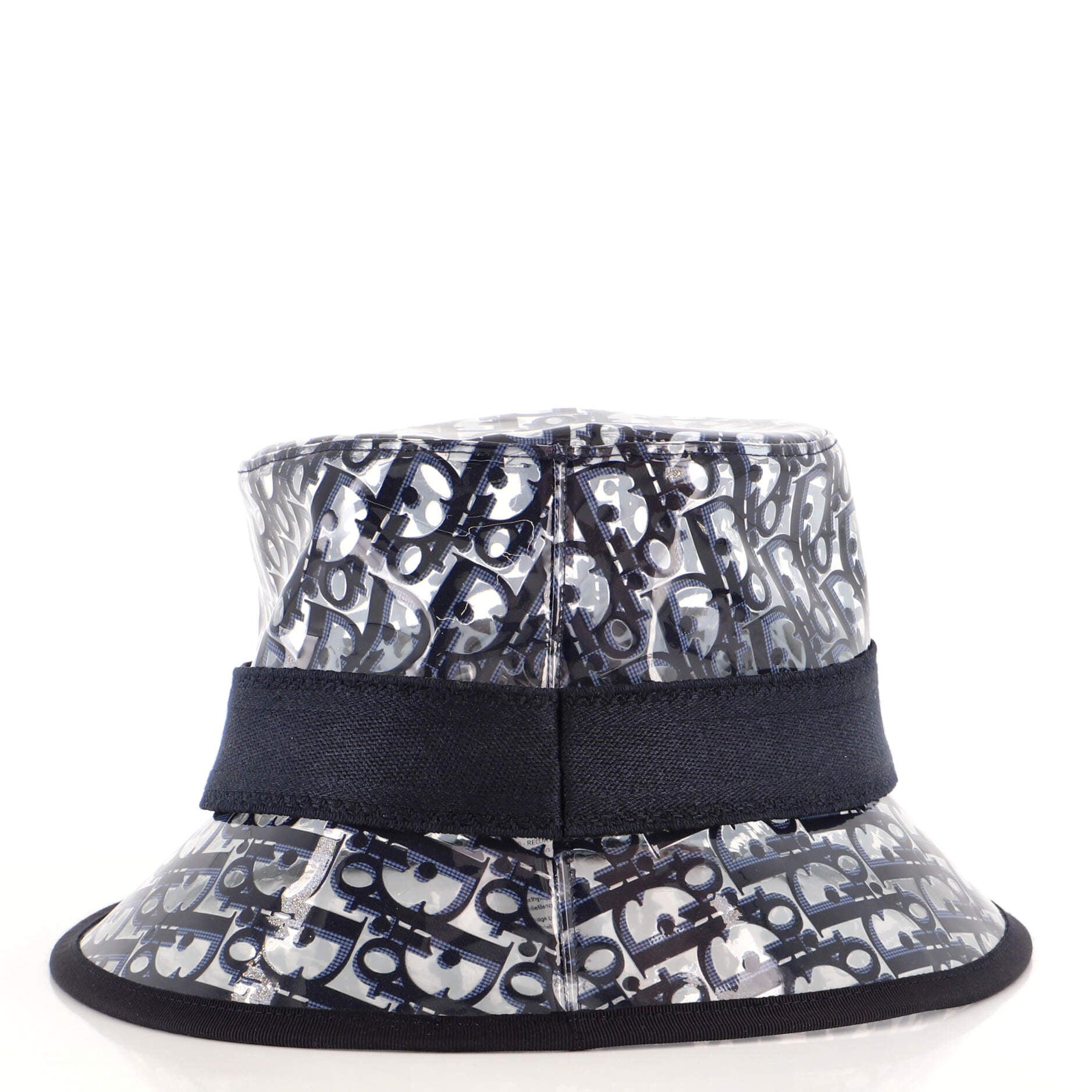 French Brim Bucket Hat Transparent Oblique