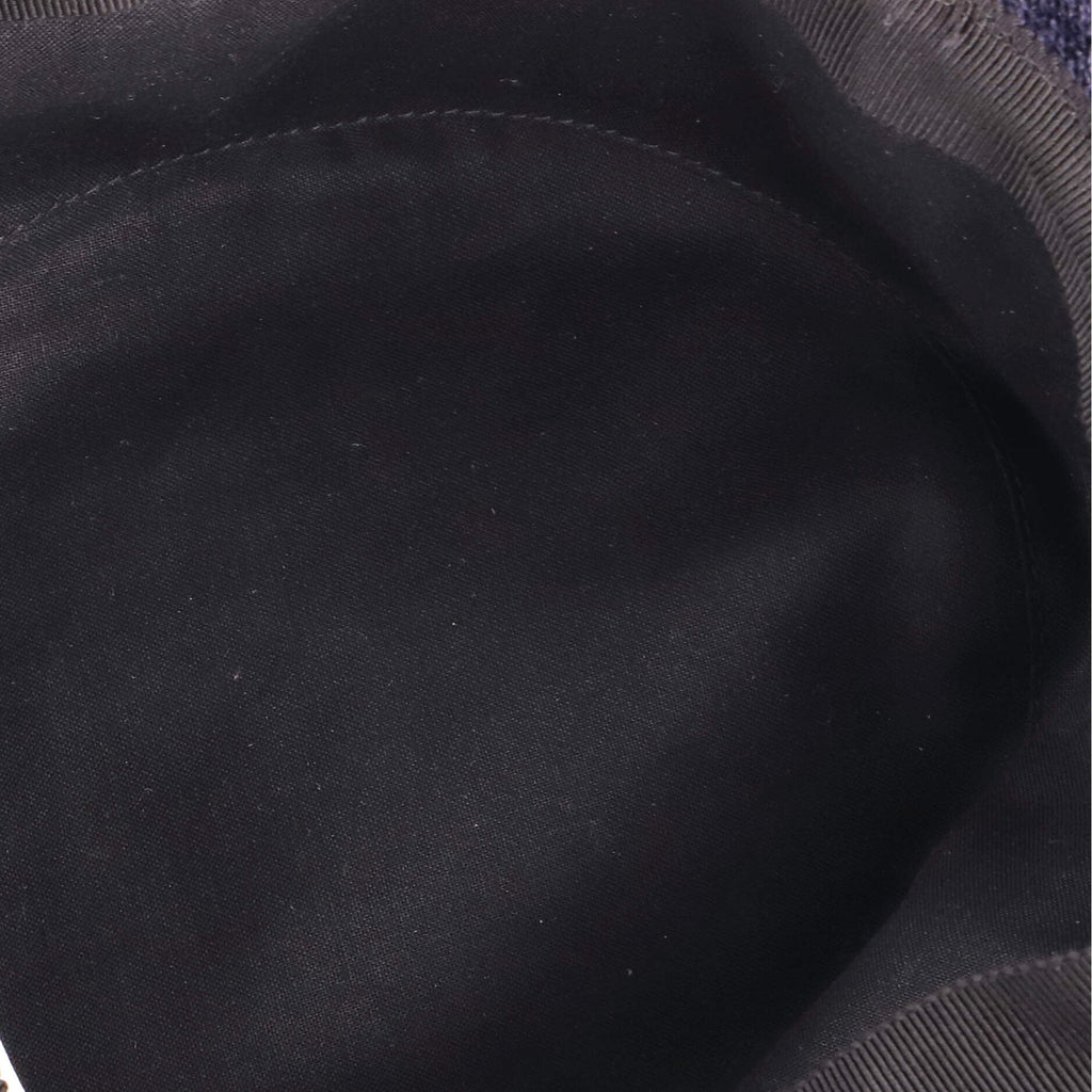 Teddy D Bucket Hat Cannage Embroidered Velvet