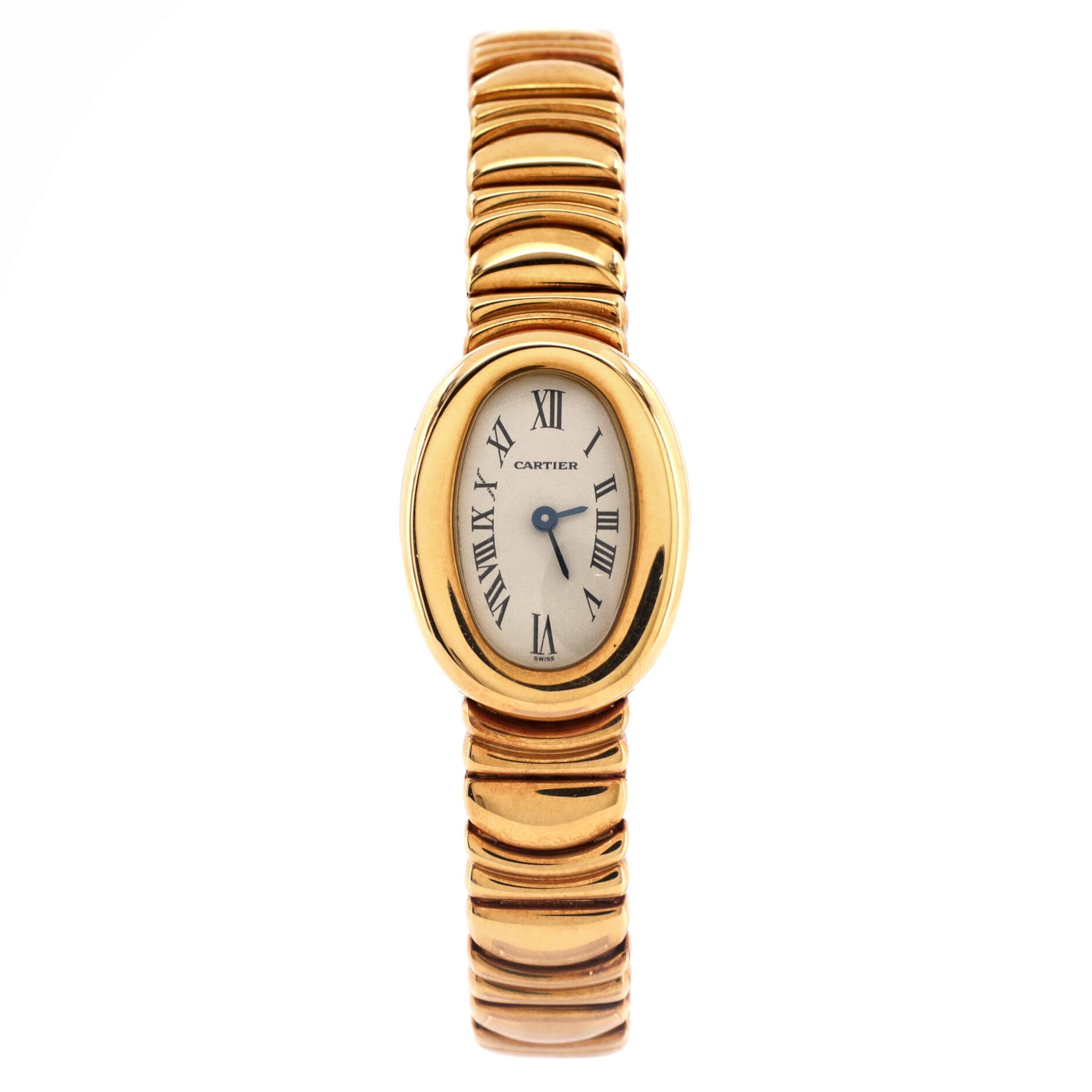 Baignoire Quartz Watch Yellow Gold 18