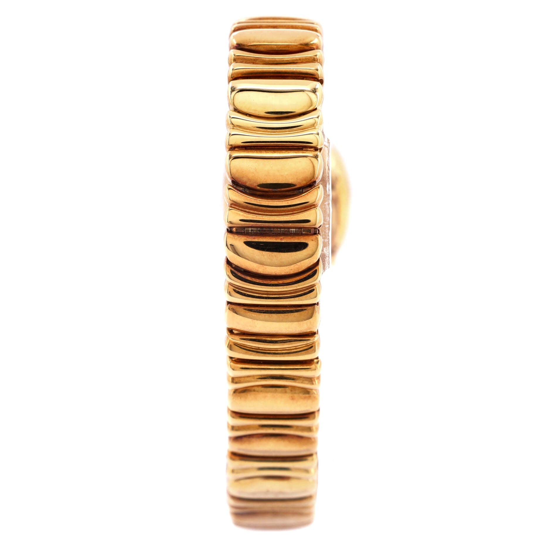 Baignoire Quartz Watch Yellow Gold 18