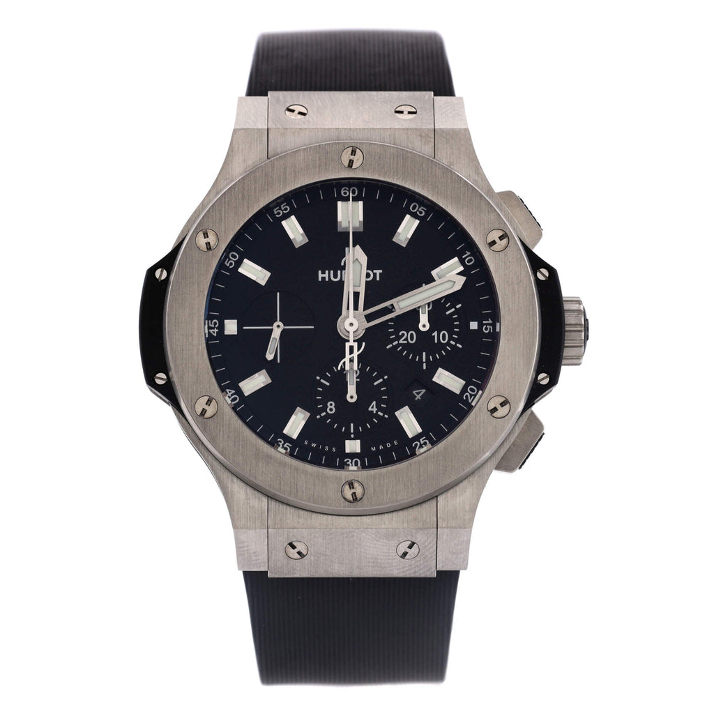 Big Bang Evolution Automatic Chronograph Watch Stainless Steel and Rubber 44
