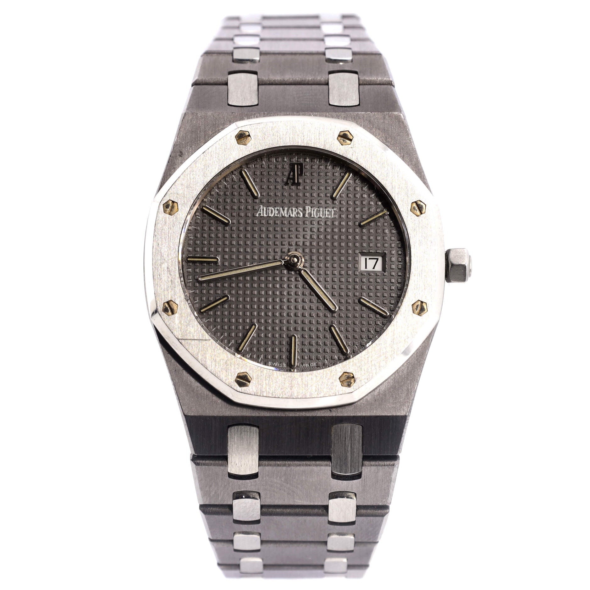 Royal Oak Nick Faldo Championship Date Quartz Watch Tantalum 33
