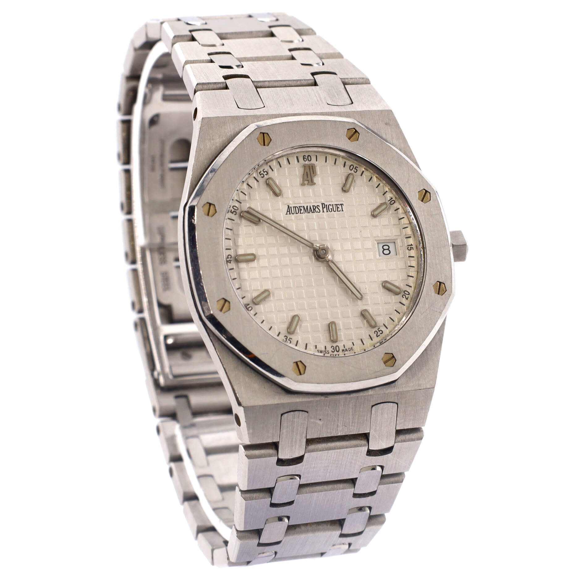 Royal Oak Date Quartz Watch Stainless Steel 33