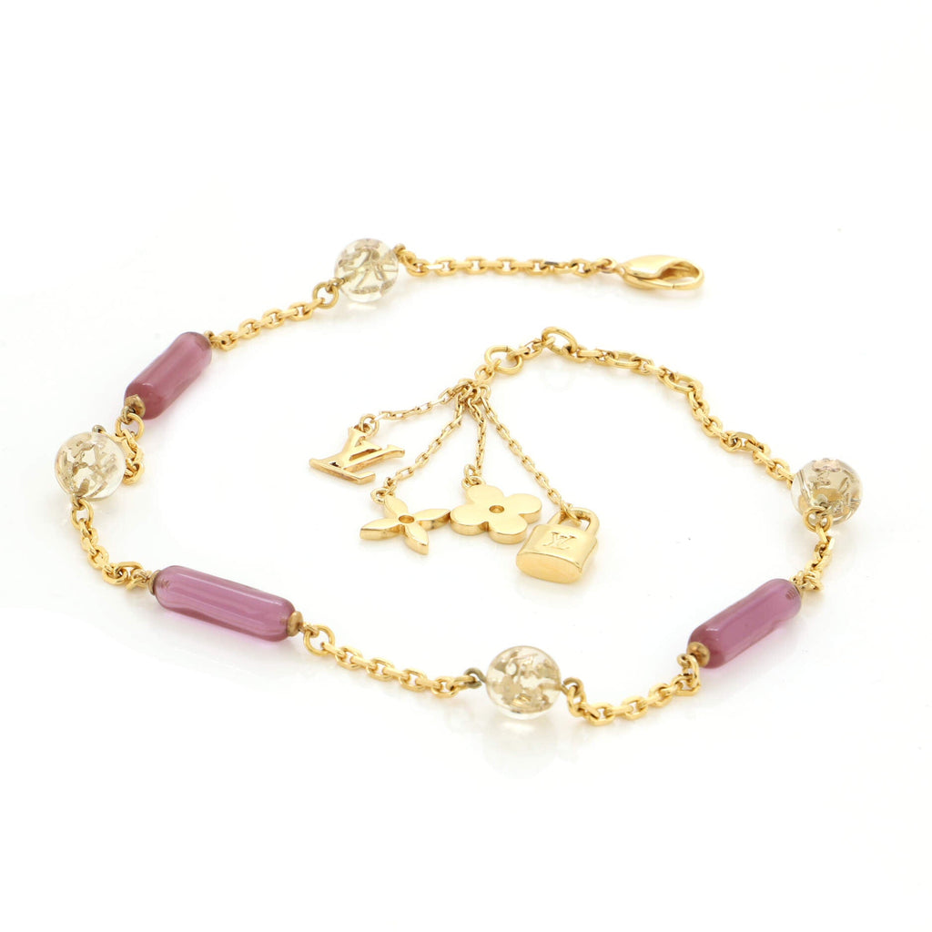 Inclusion Chain Necklace Metal with Resin