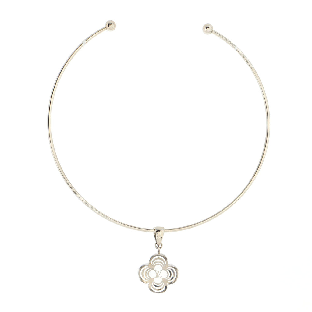 Collier Alafori Choker Necklace Metal with Resin