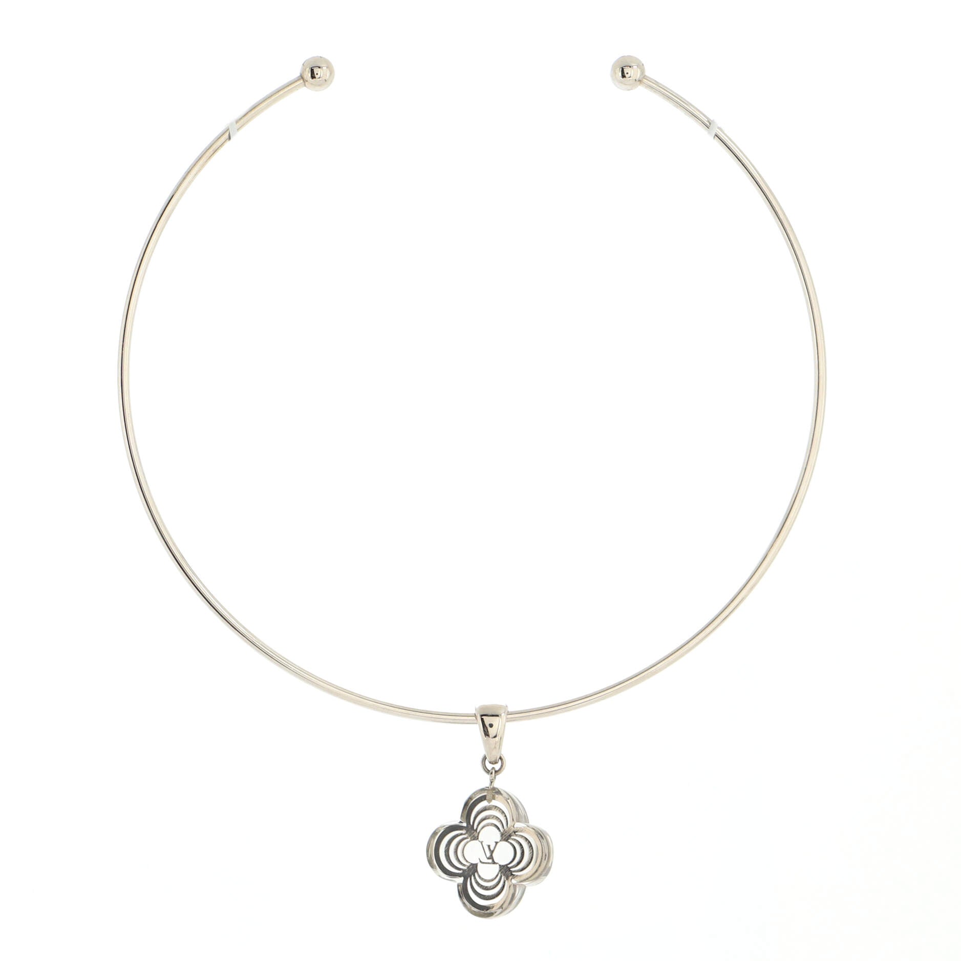 Collier Alafori Choker Necklace Metal with Resin