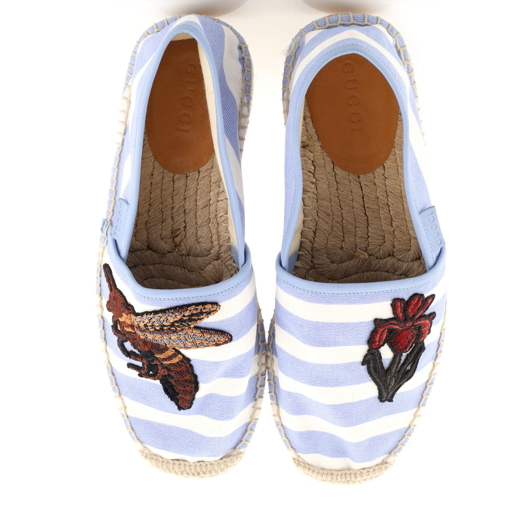 Women's Espadrilles Printed Canvas with Applique